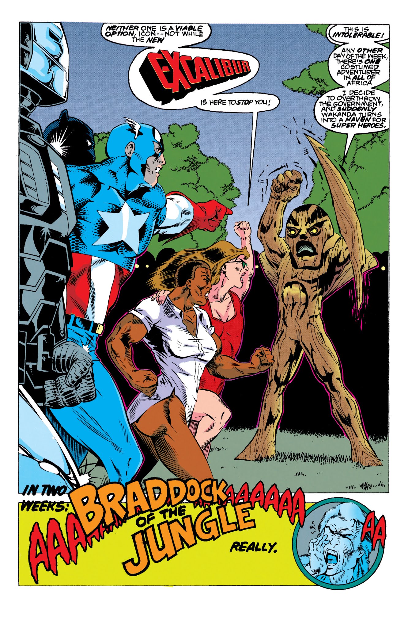 Read online Excalibur Visionaries: Alan Davis comic -  Issue # TPB 3 (Part 1) - 26