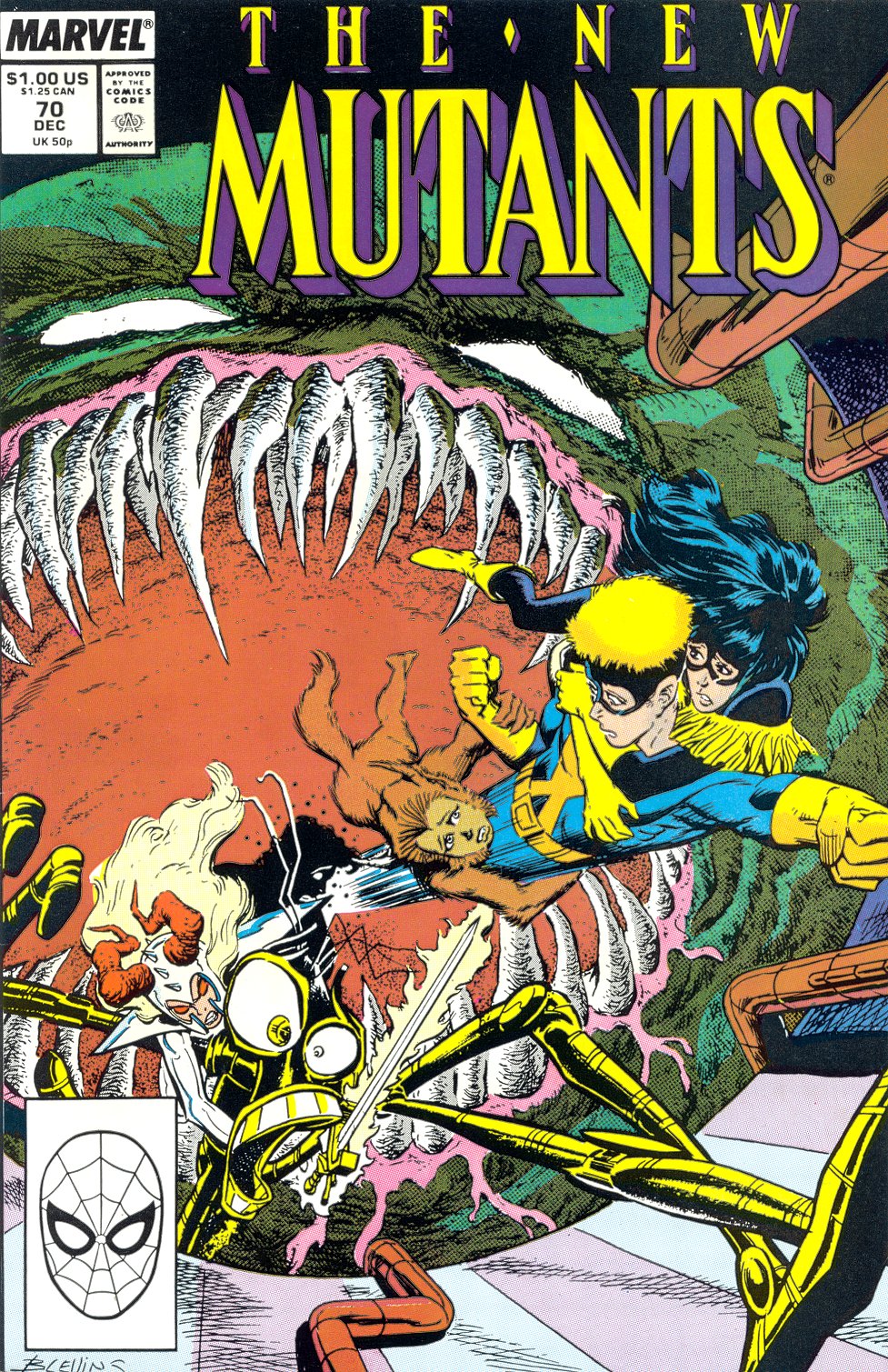 The New Mutants Issue #70 #77 - English 1