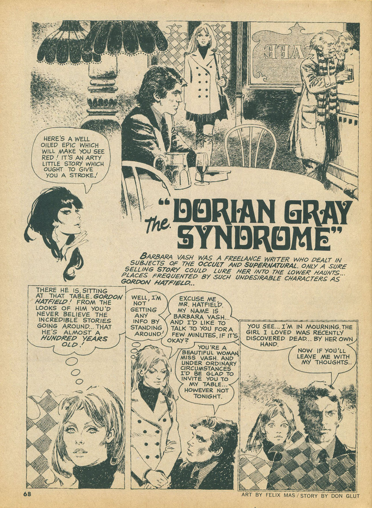 Read online Vampirella (1969) comic -  Issue #18 - 68