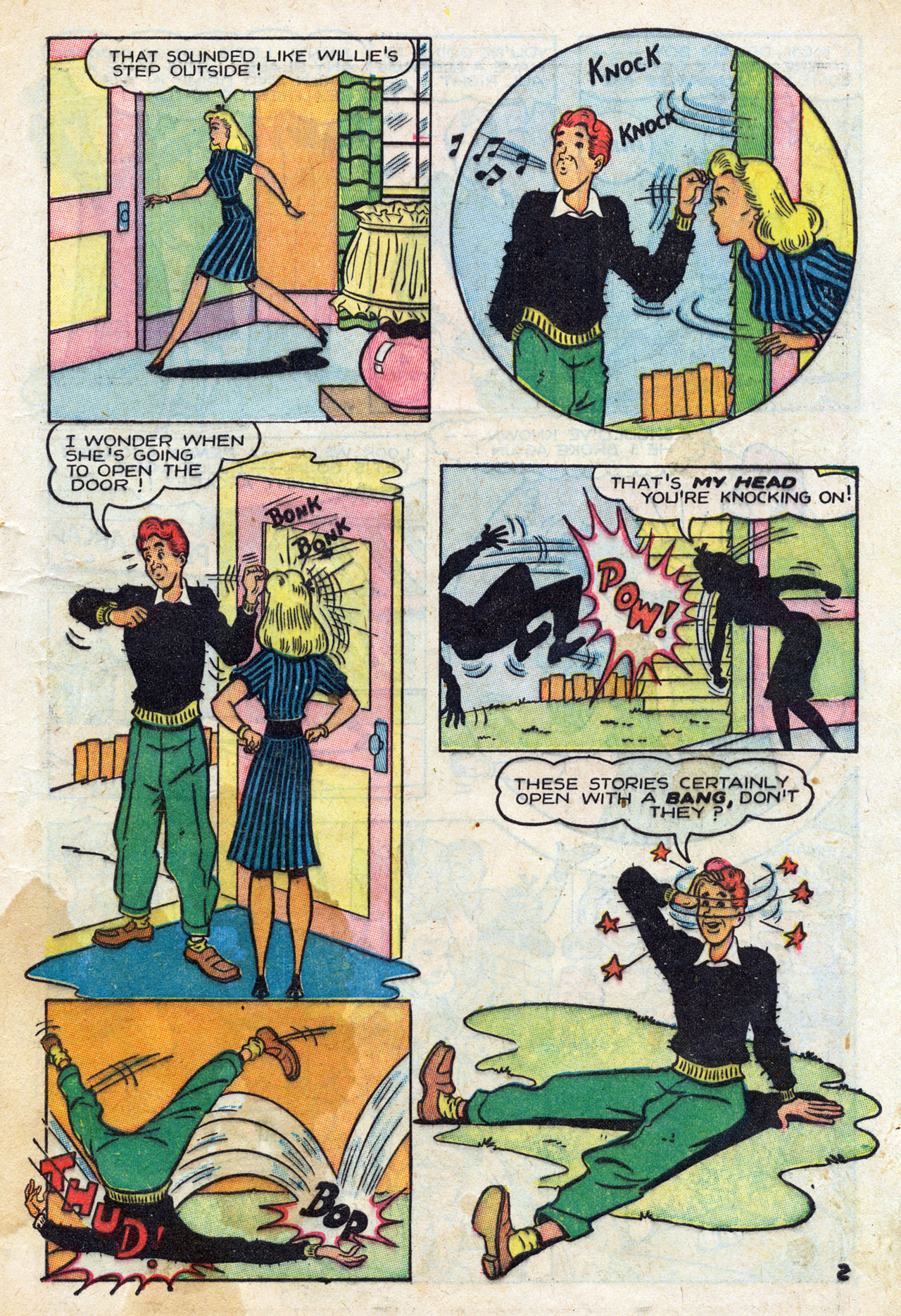 Read online Willie Comics (1946) comic -  Issue #8 - 12