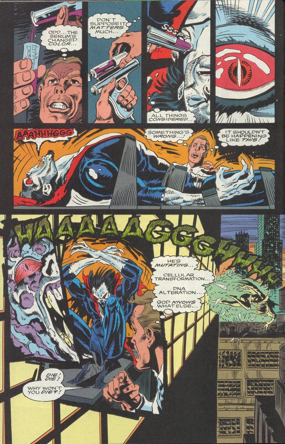 Read online Morbius: The Living Vampire (1992) comic -  Issue #1 - 20