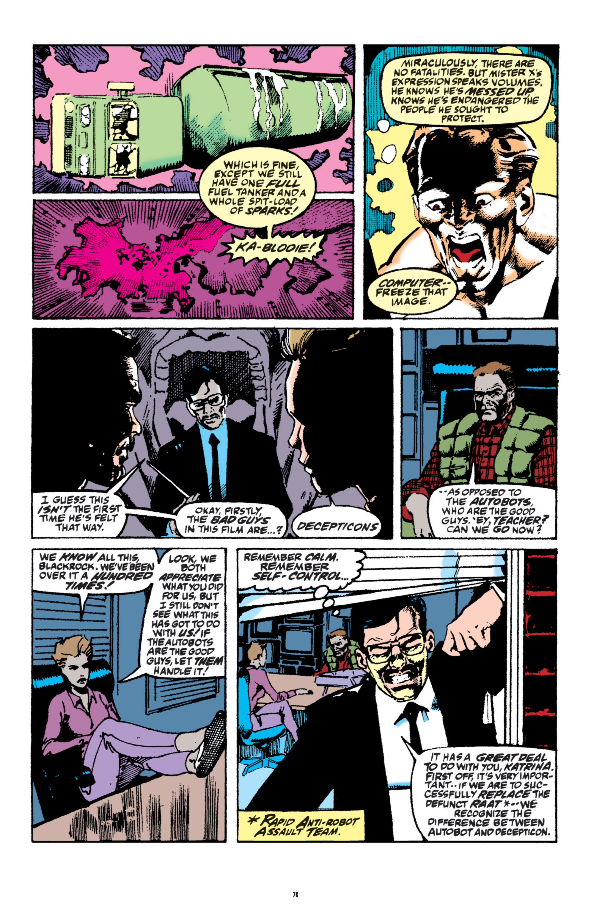 Read online The Transformers Classics comic -  Issue # TPB 6 - 76