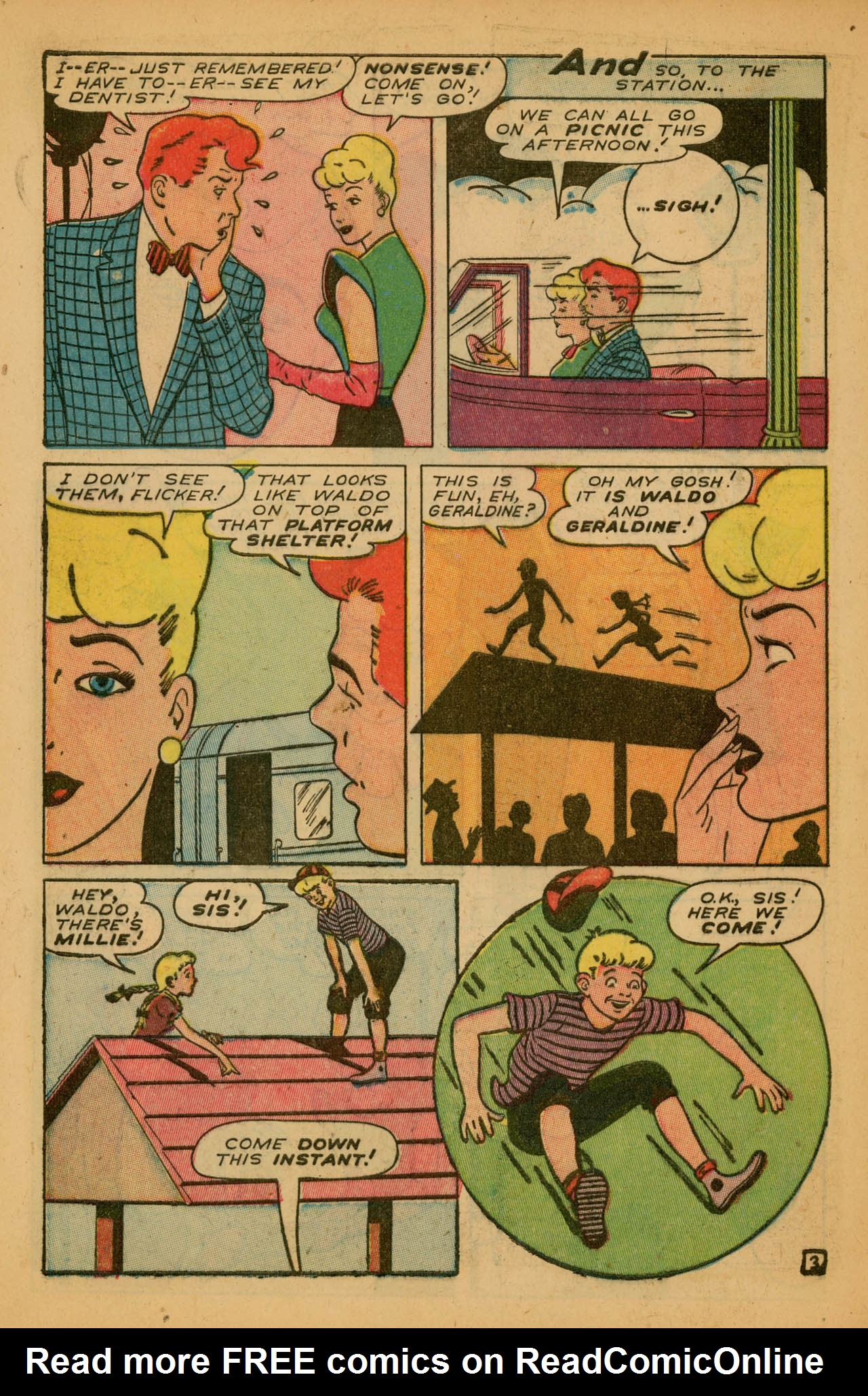 Read online Millie the Model comic -  Issue #7 - 42