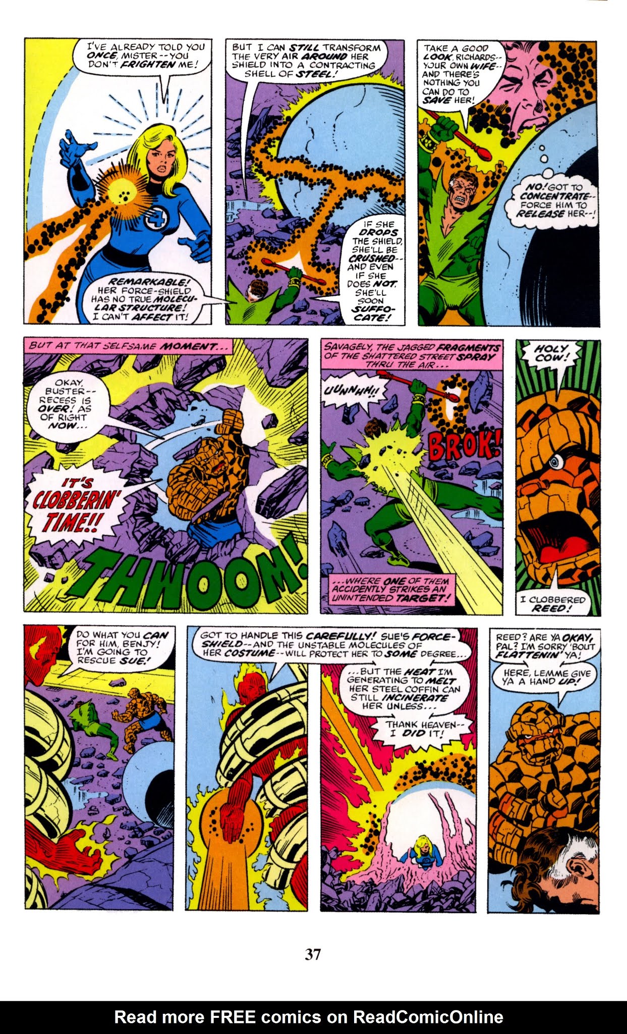 Read online Fantastic Four Visionaries: George Perez comic -  Issue # TPB 2 (Part 1) - 37
