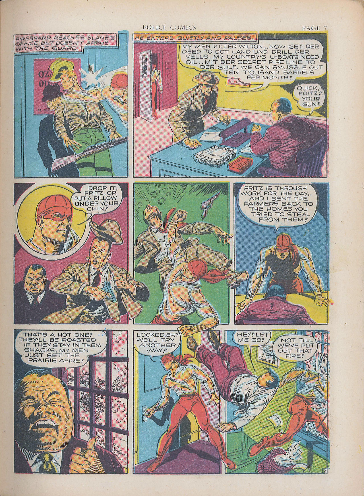 Read online Police Comics comic -  Issue #3 - 10