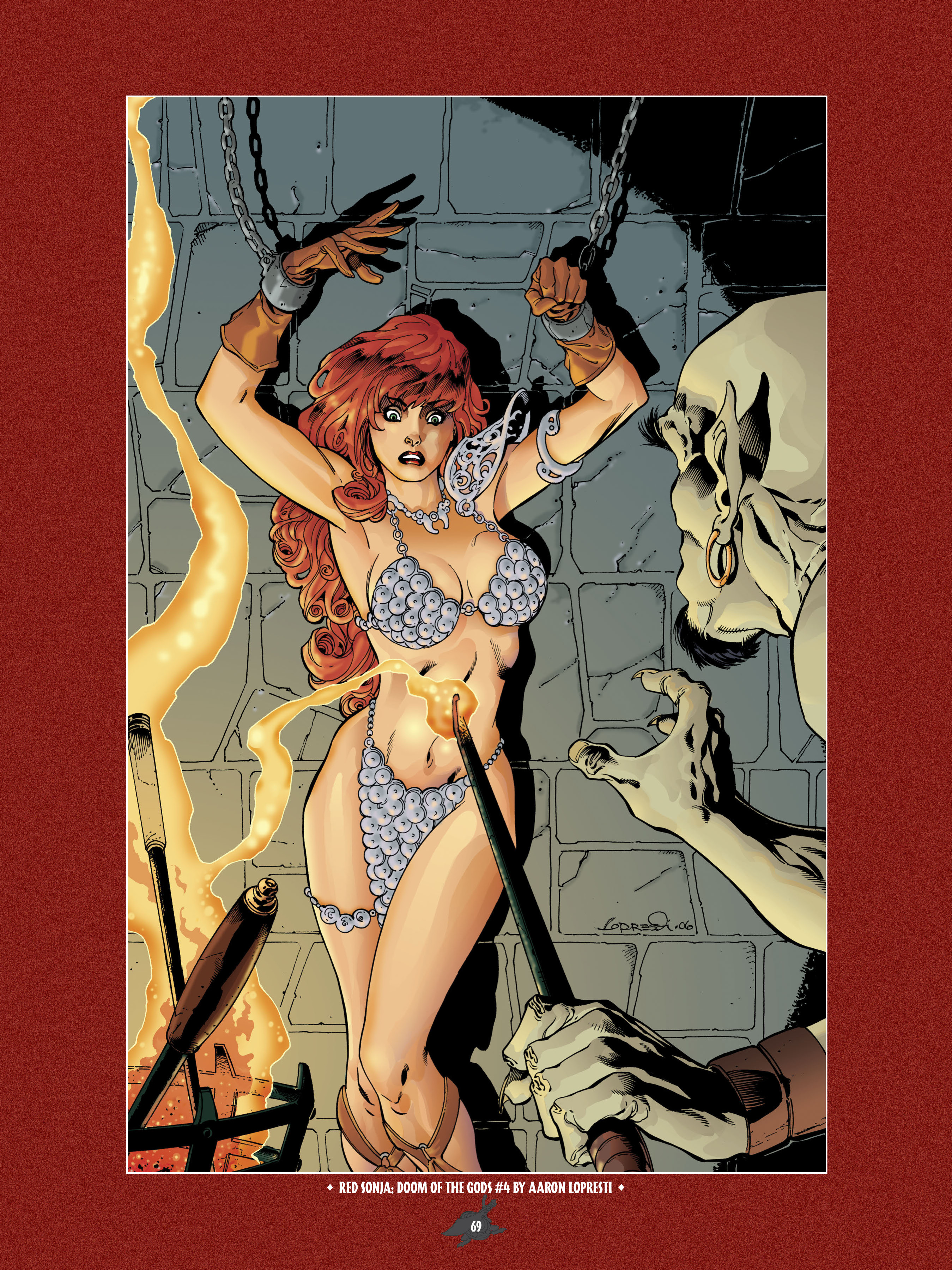 Read online The Art of Red Sonja comic -  Issue # TPB 1 (Part 1) - 68