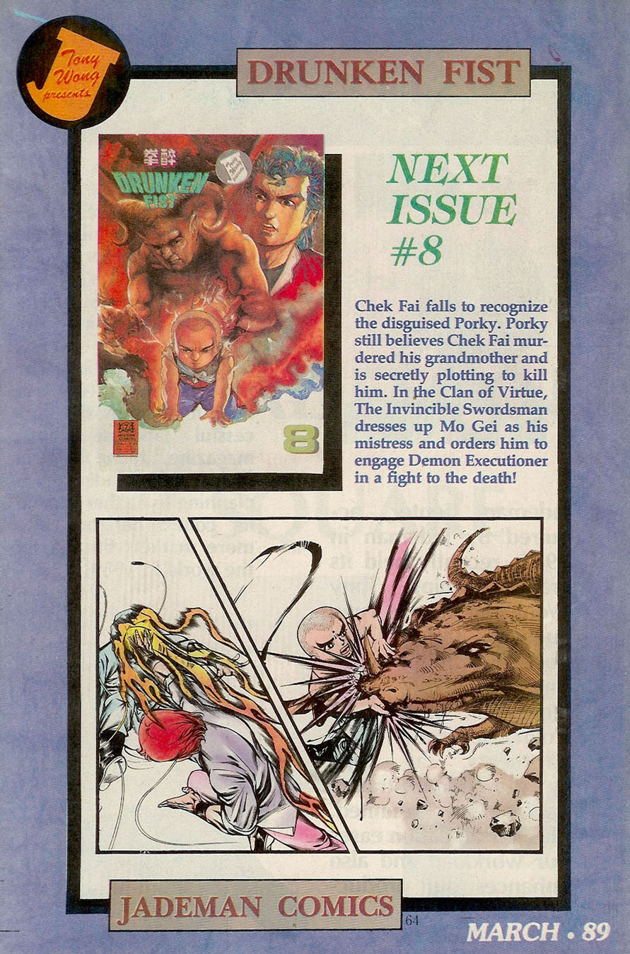 Read online Drunken Fist comic -  Issue #7 - 64