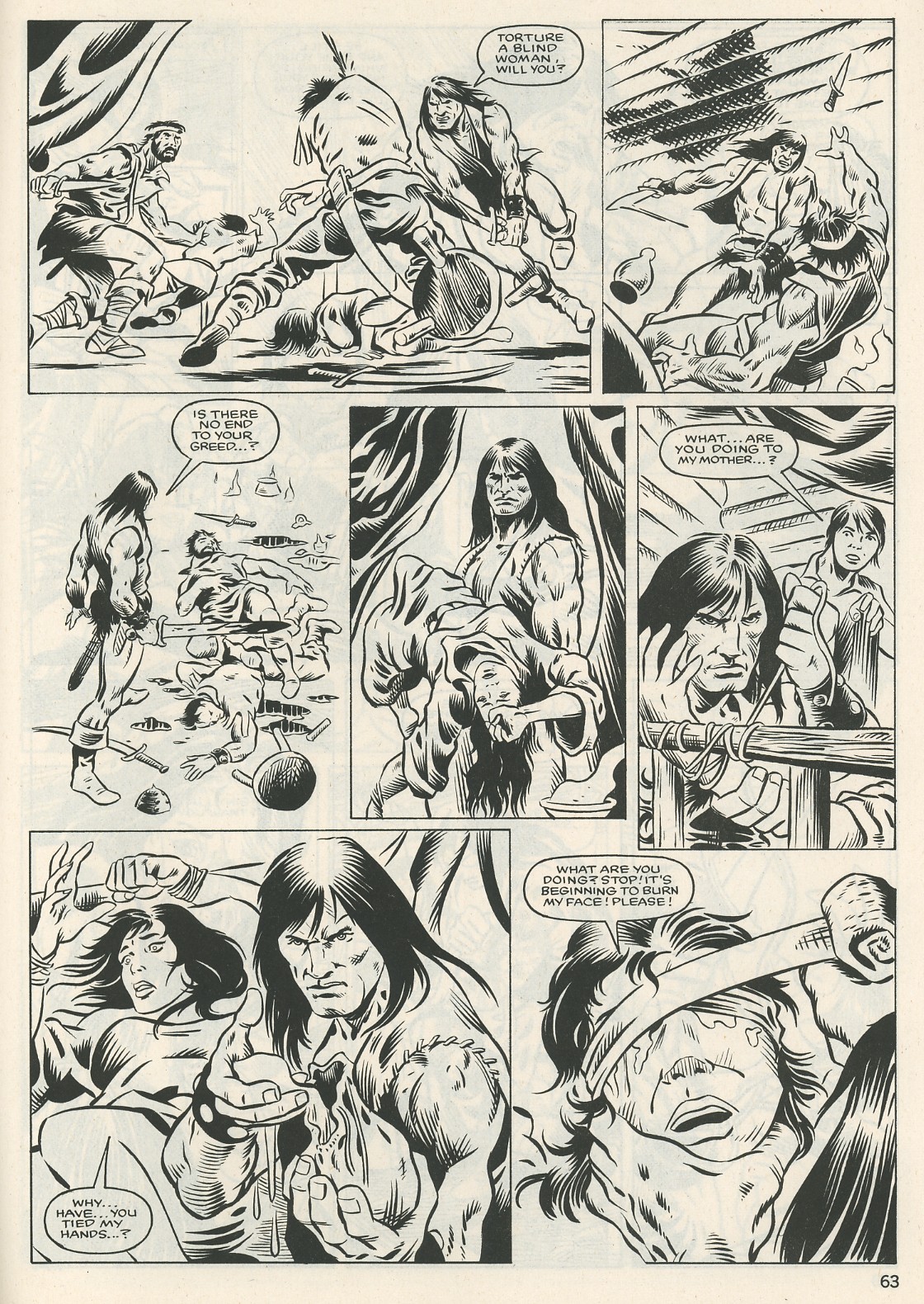 Read online The Savage Sword Of Conan comic -  Issue #123 - 63