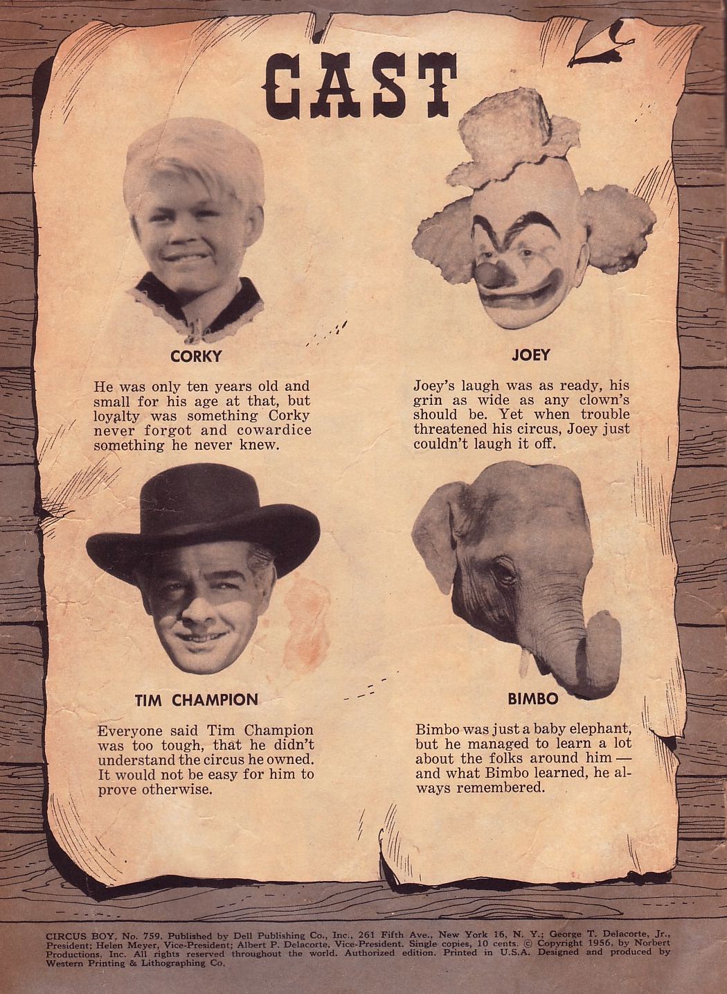 Read online Four Color Comics comic -  Issue #759 - 2