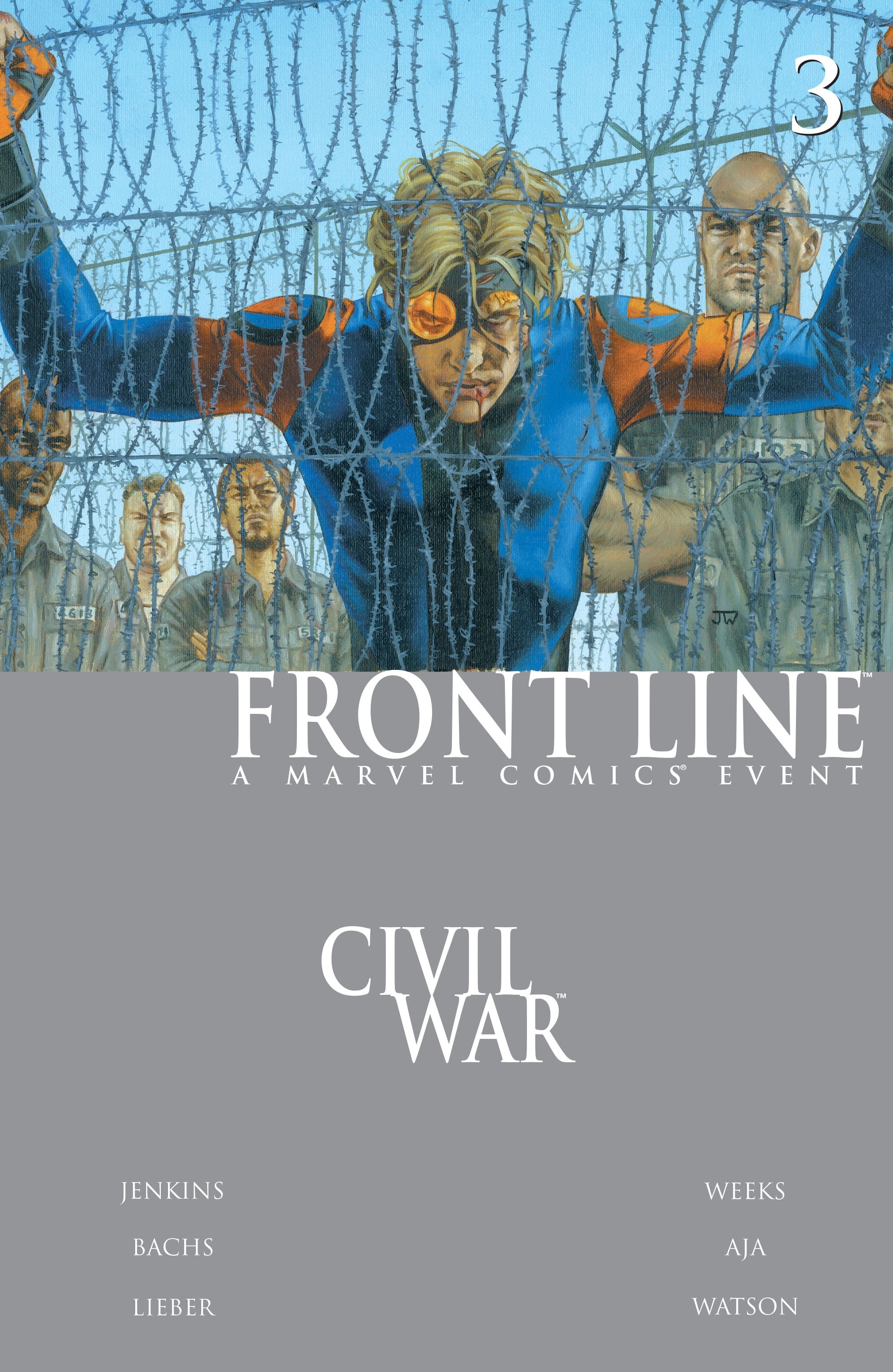 Read online Civil War: Front Line comic -  Issue #3 - 1