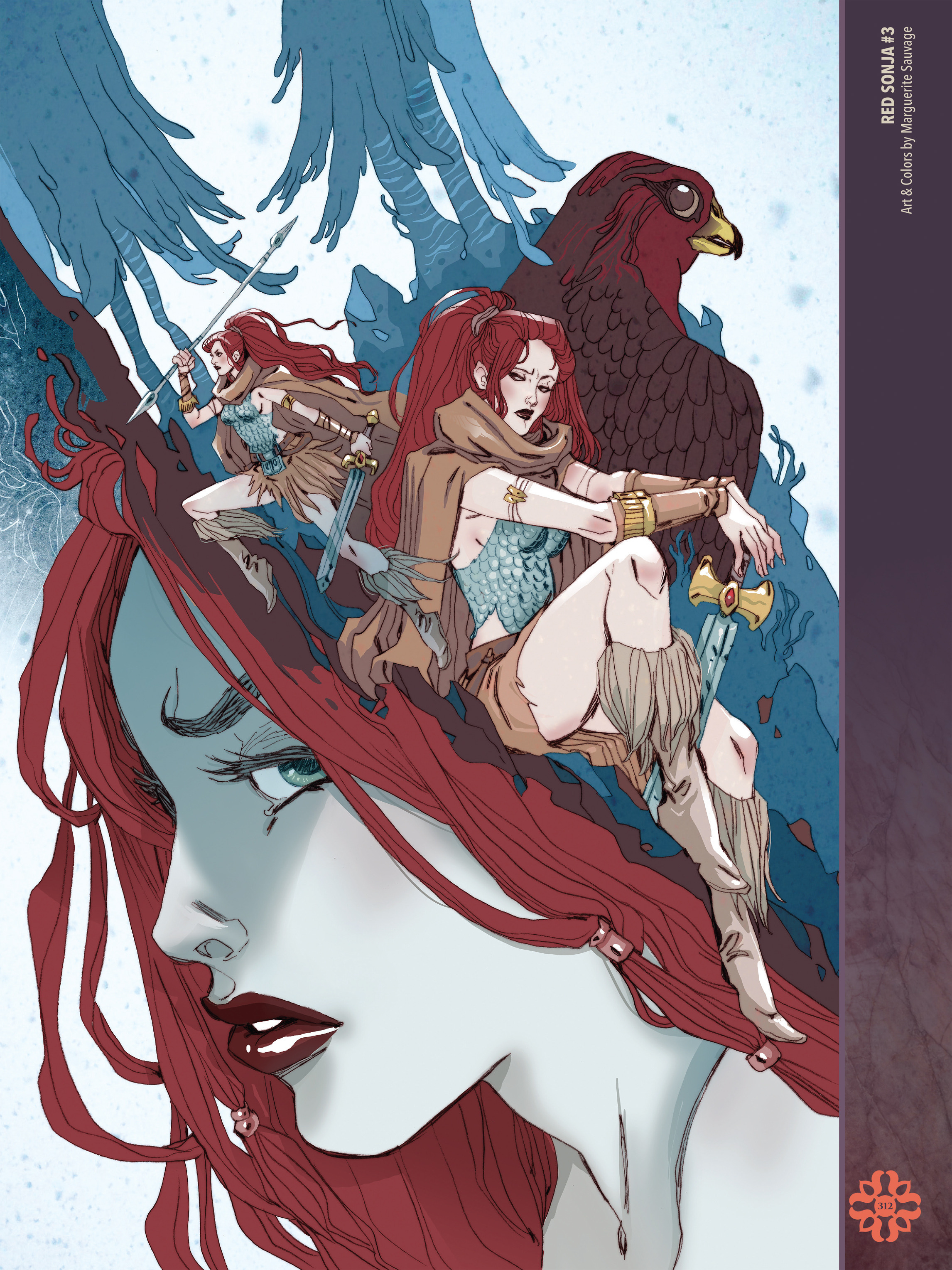 Read online The Art of Red Sonja comic -  Issue # TPB 2 (Part 4) - 13