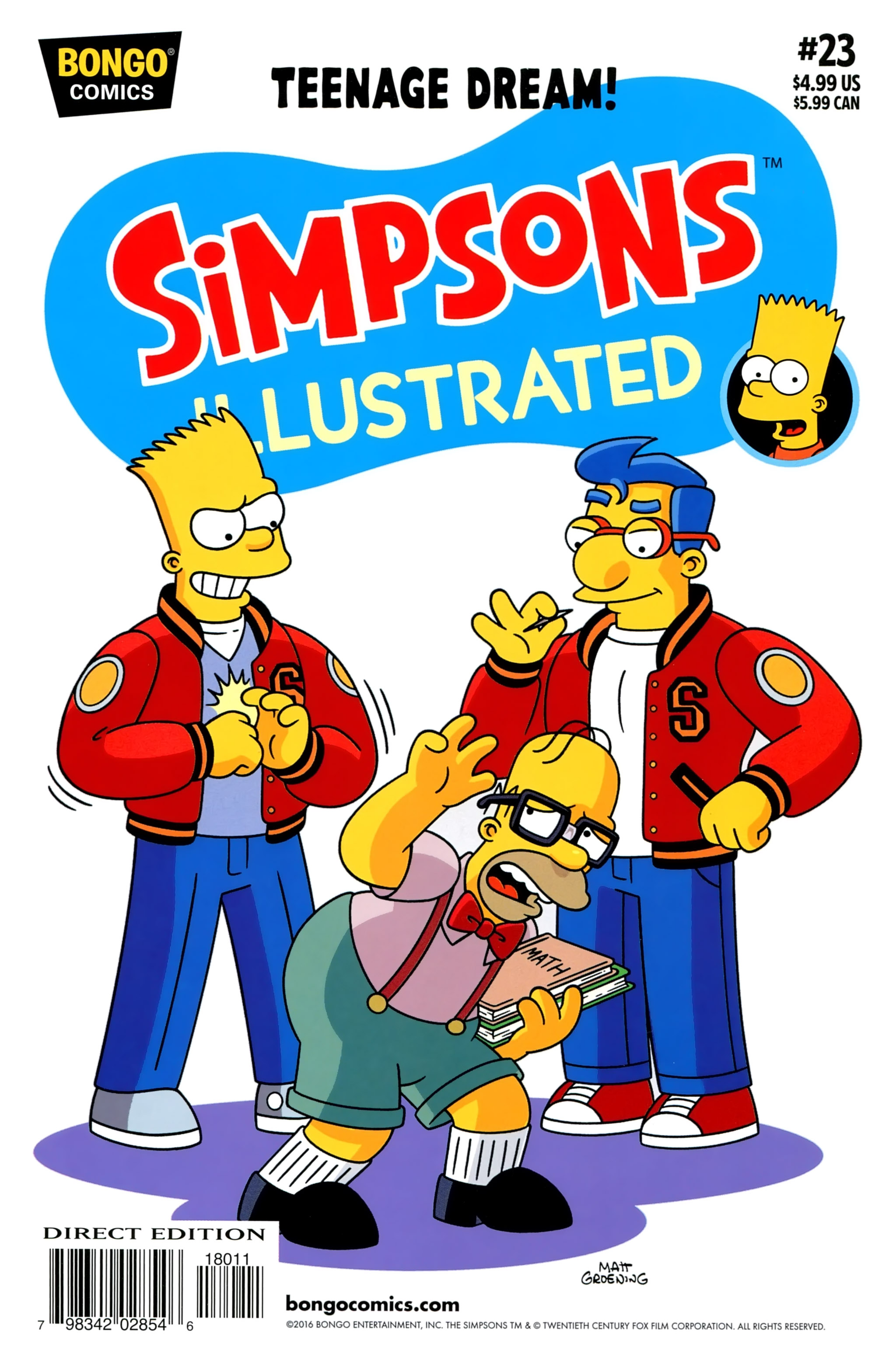 Read online Simpsons Illustrated (2012) comic -  Issue #23 - 1