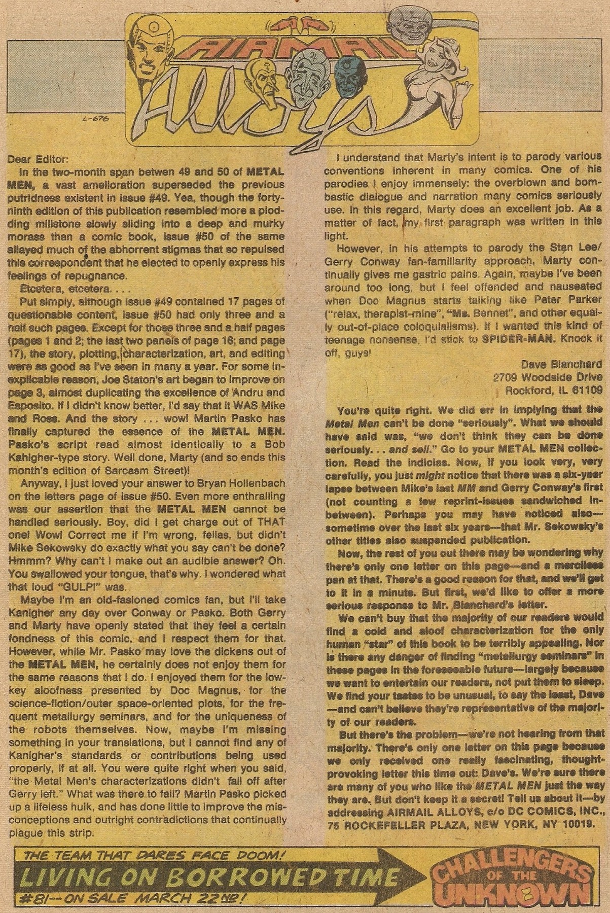 Read online Metal Men (1963) comic -  Issue #52 - 36