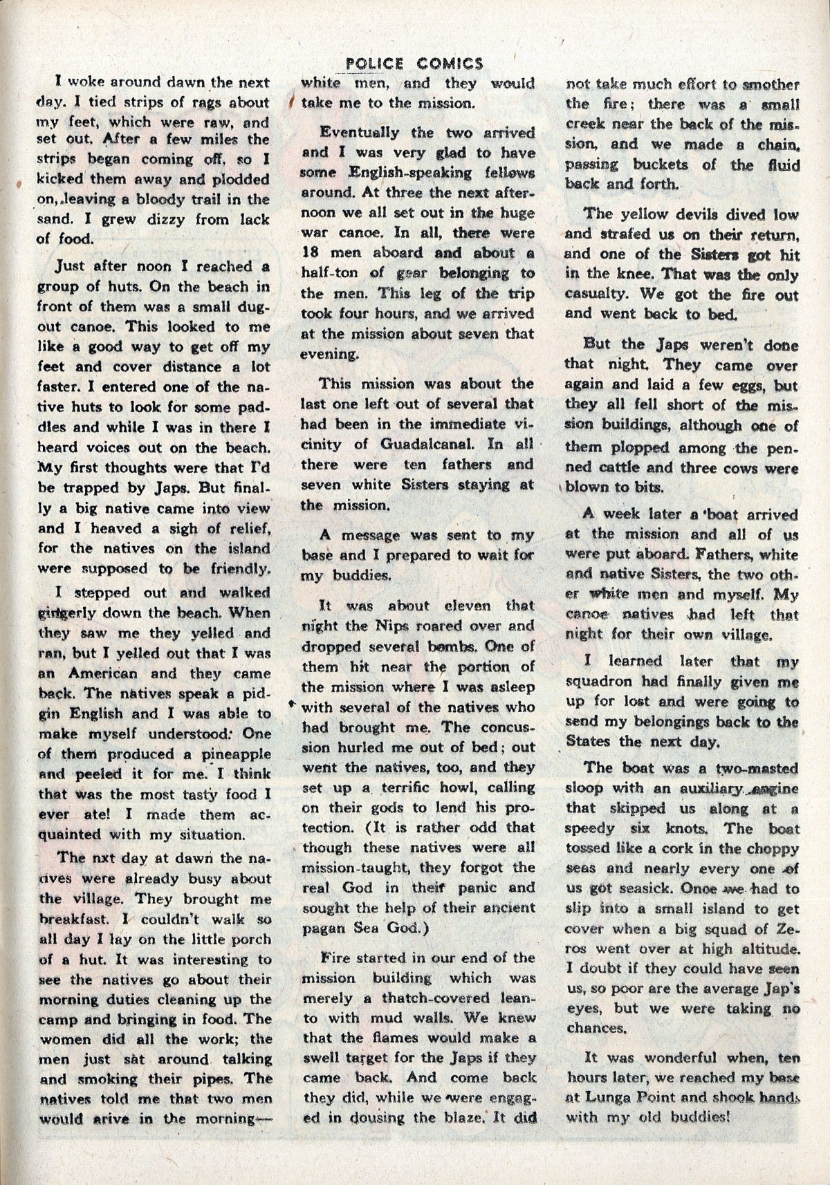 Read online Police Comics comic -  Issue #42 - 43