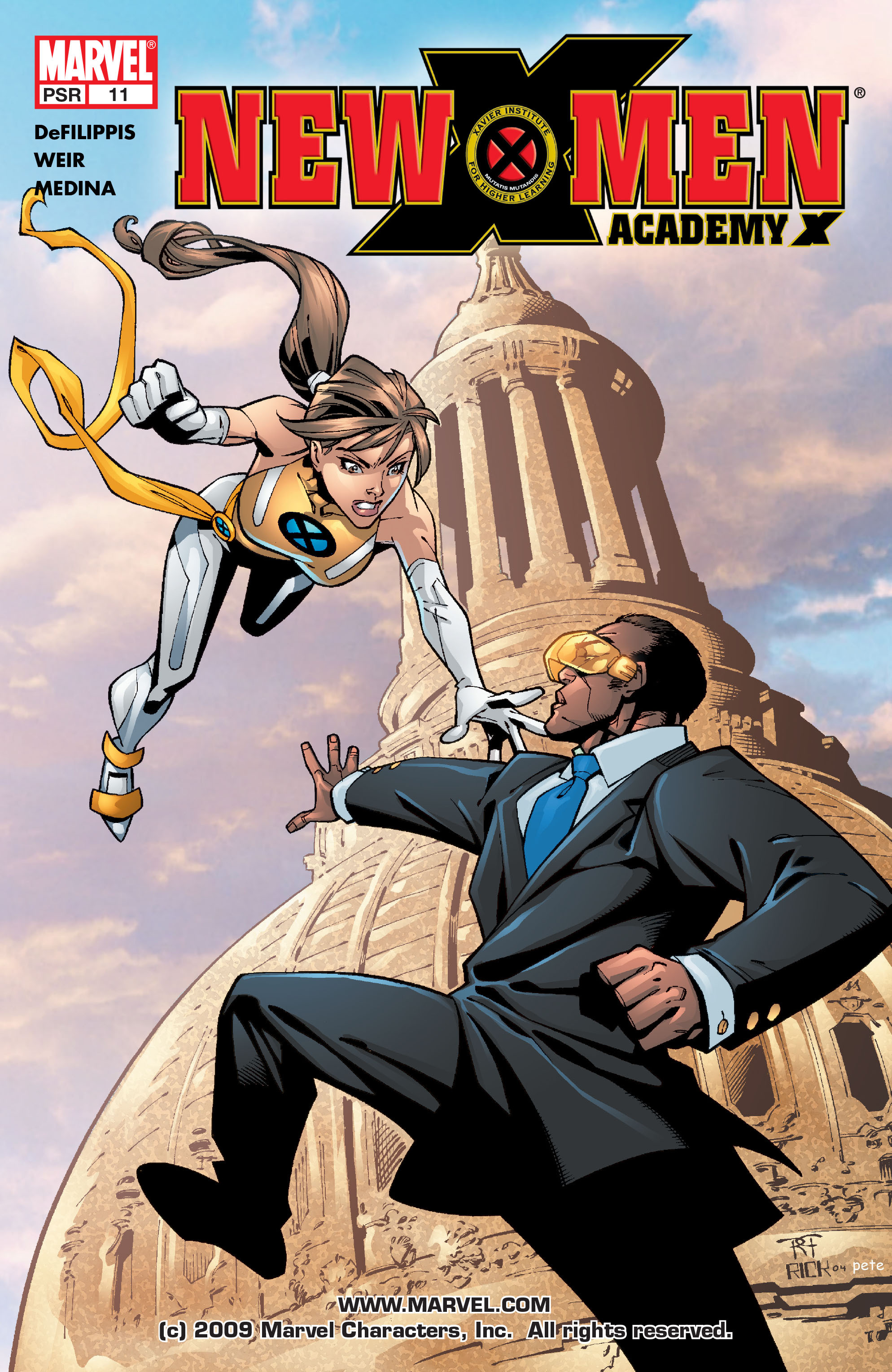 Read online New X-Men (2004) comic -  Issue #11 - 1