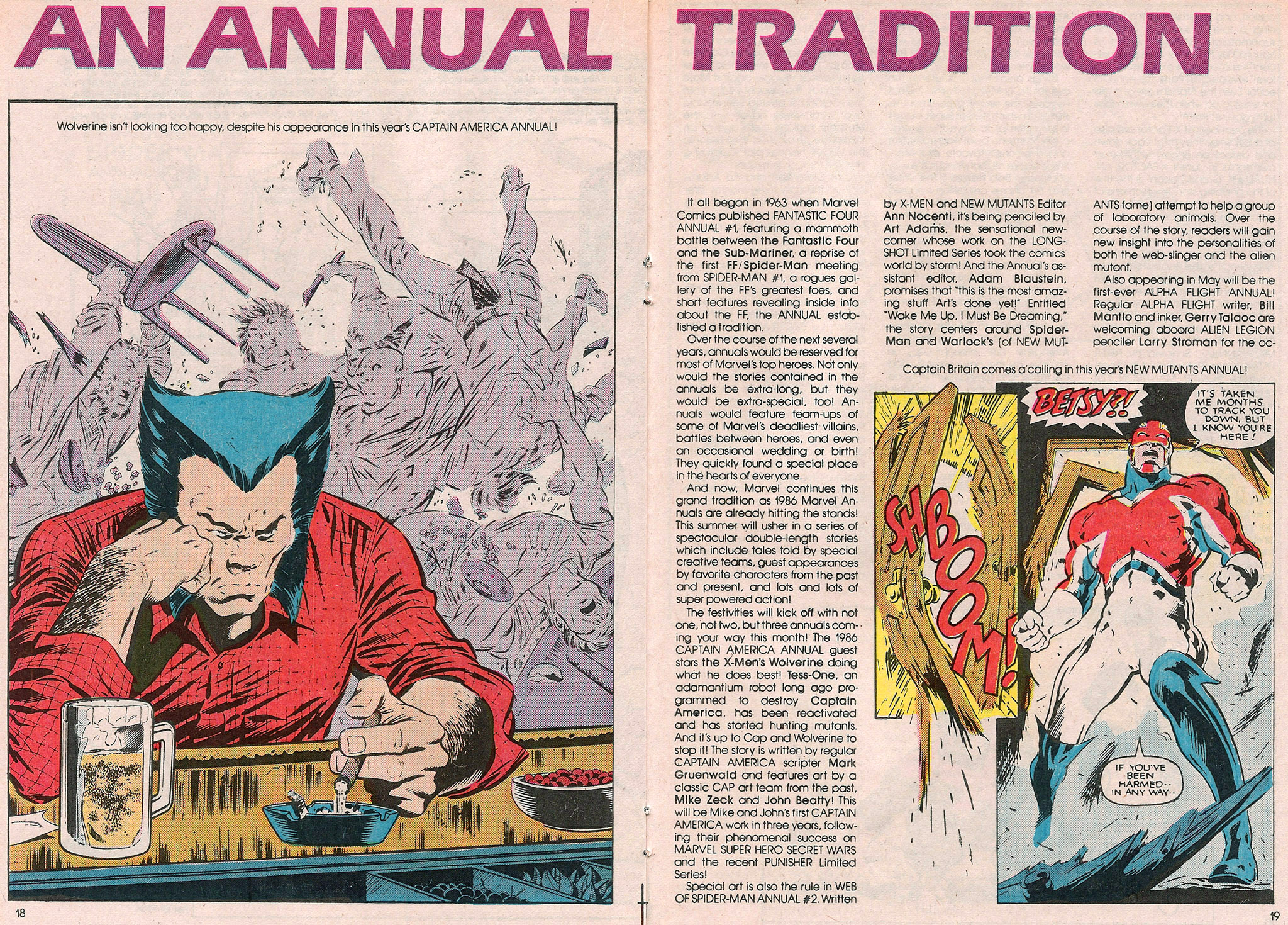 Read online Marvel Age comic -  Issue #42 - 19