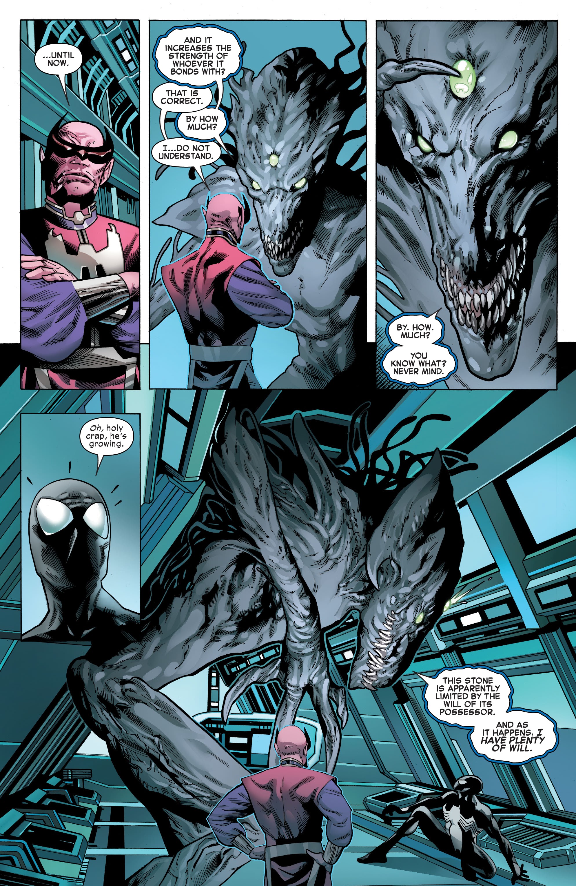 Read online Symbiote Spider-Man: Crossroads comic -  Issue #4 - 12