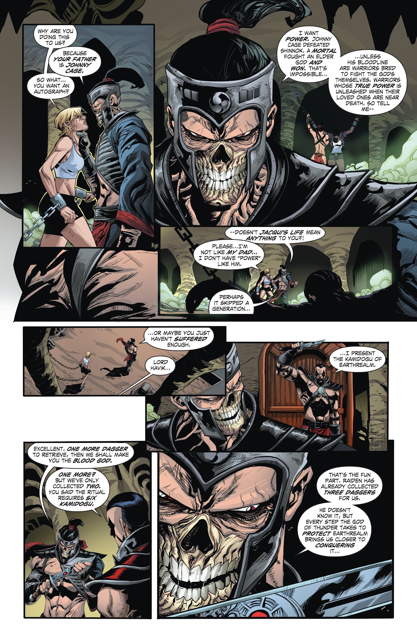 Read online Mortal Kombat X [I] comic -  Issue # _TPB 2 - 82