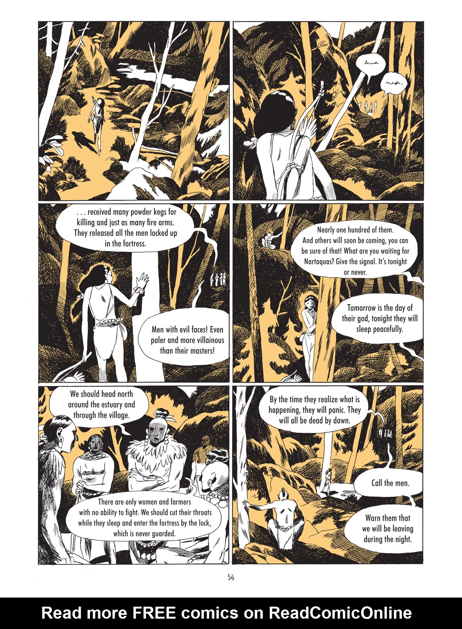 Read online Pocahontas: Princess of the New World comic -  Issue # TPB - 57