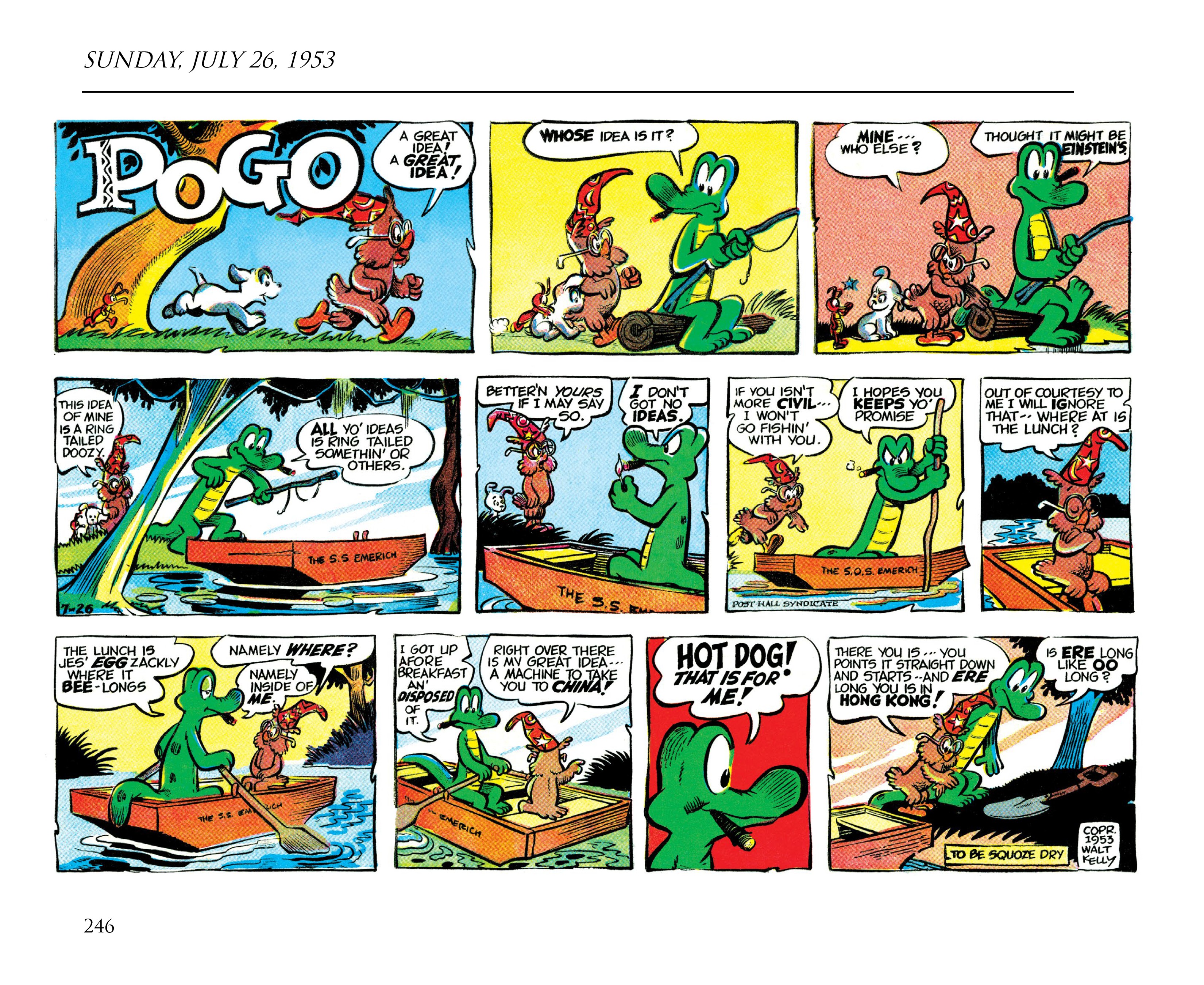 Read online Pogo by Walt Kelly: The Complete Syndicated Comic Strips comic -  Issue # TPB 3 (Part 3) - 58