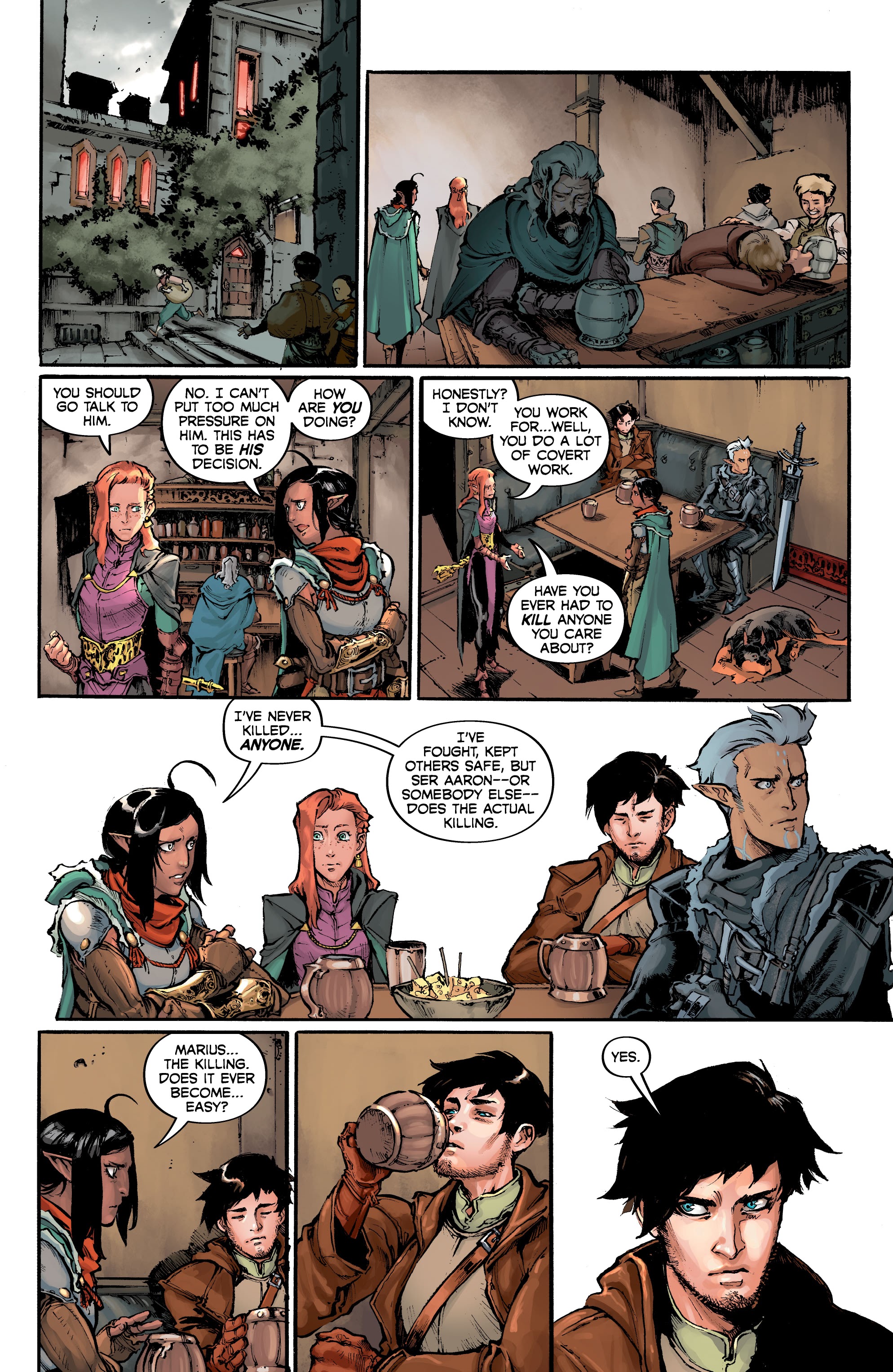 Read online Dragon Age: Dark Fortress comic -  Issue #1 - 10