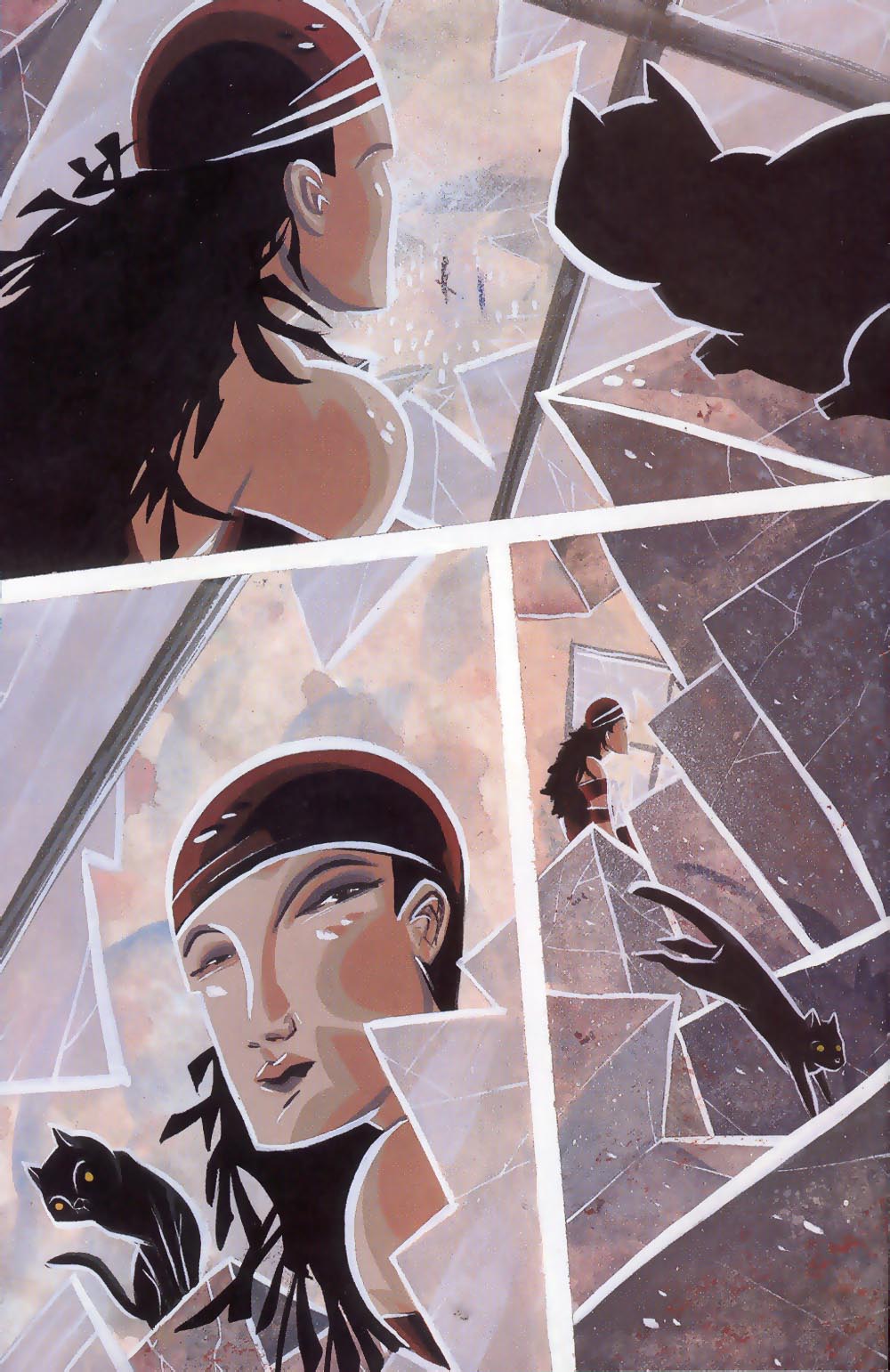 Read online Elektra: Glimpse & Echo comic -  Issue #4 - 8