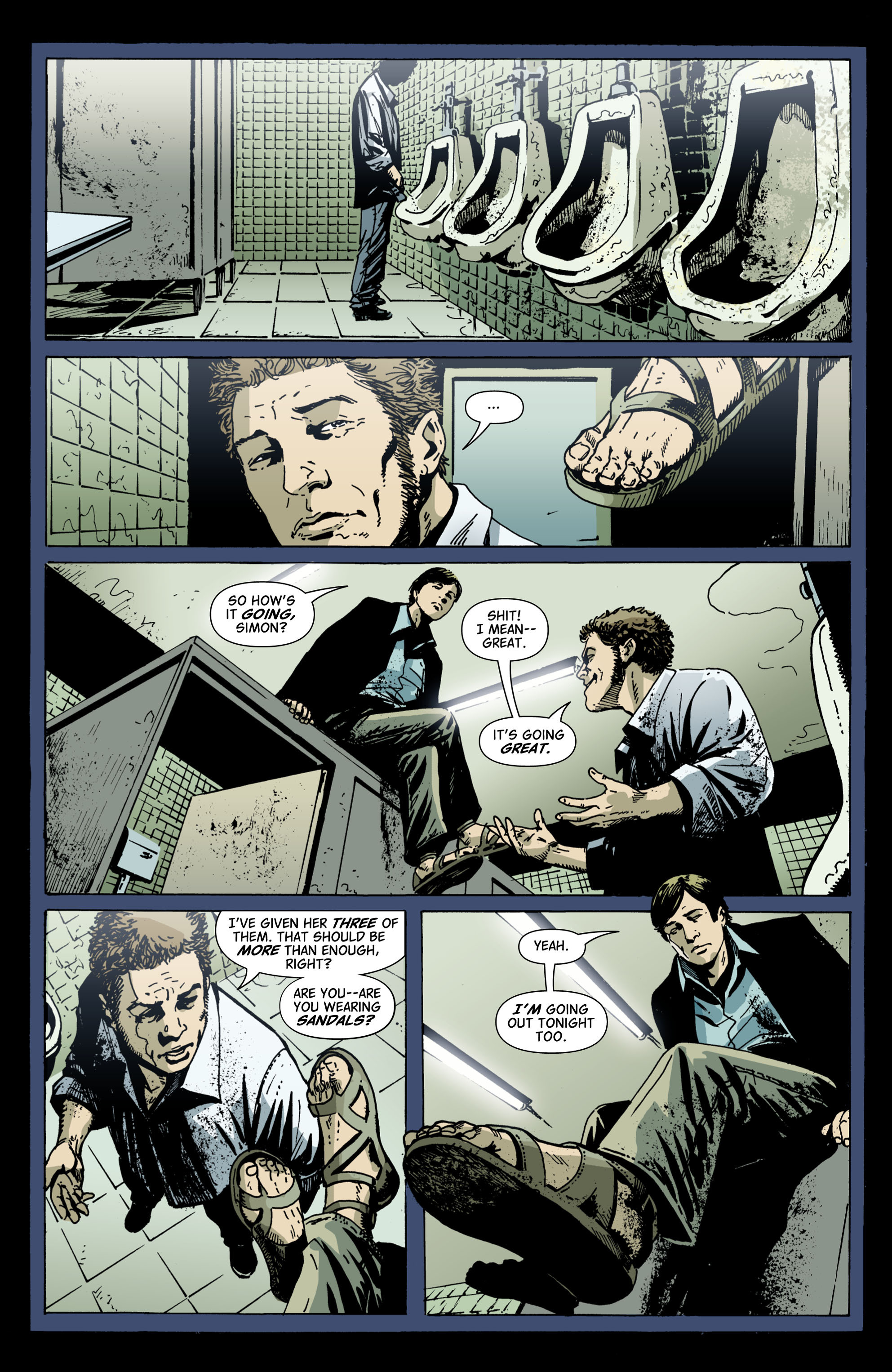 Read online Hellblazer comic -  Issue #205 - 8