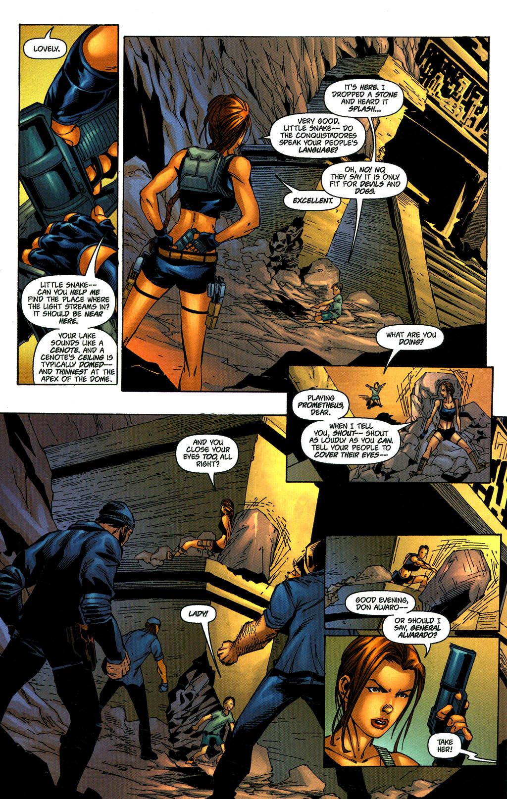 Read online Tomb Raider: The Series comic -  Issue #31 - 22