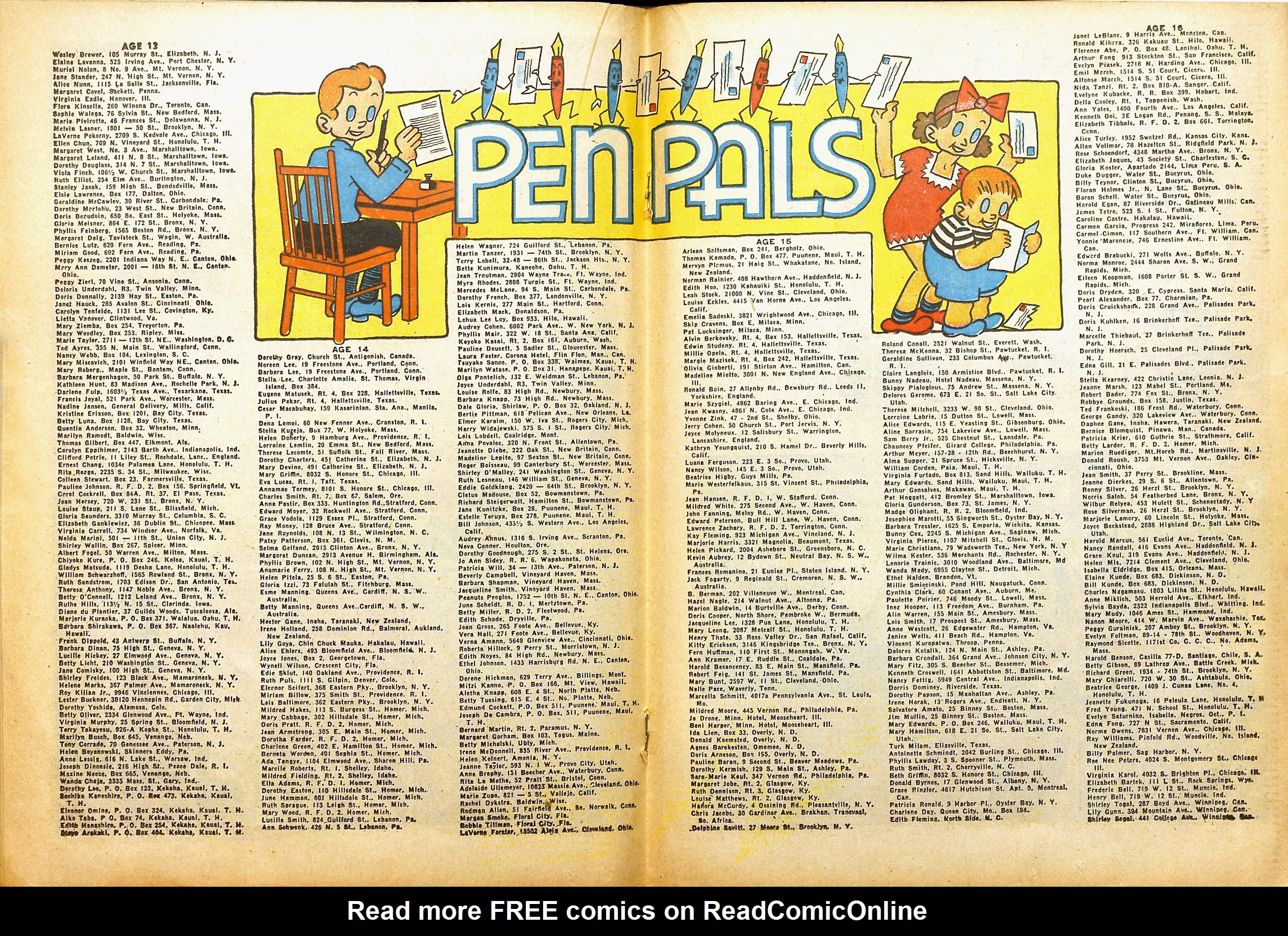 Read online Famous Funnies comic -  Issue #91 - 34