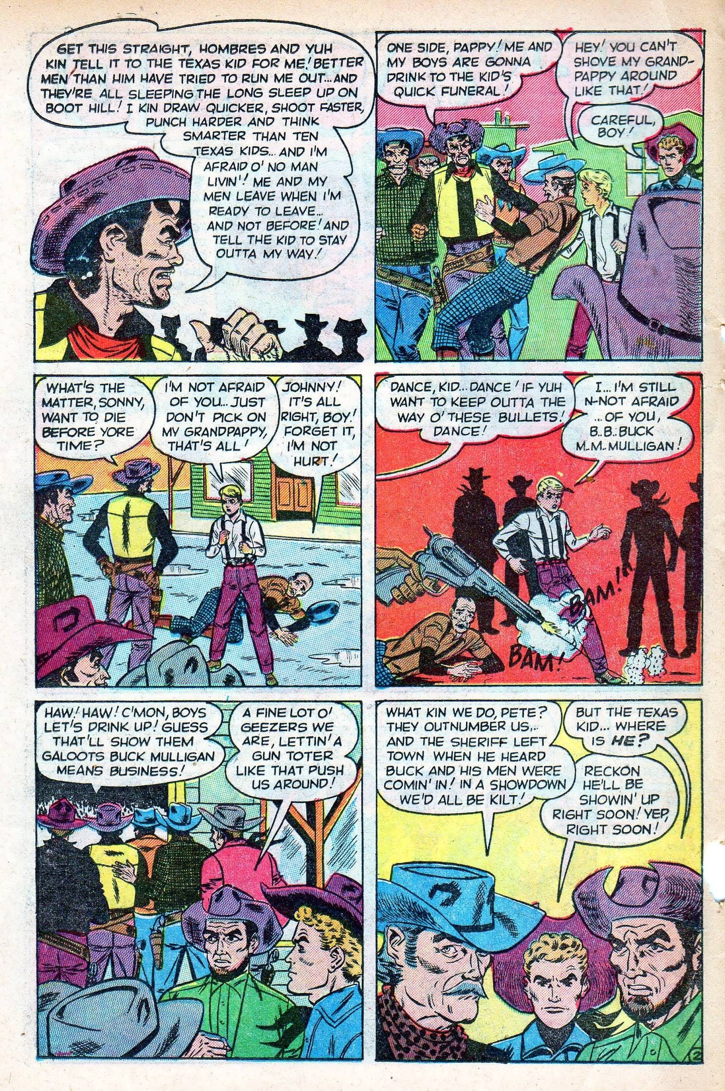 Read online Two Gun Western (1950) comic -  Issue #8 - 12