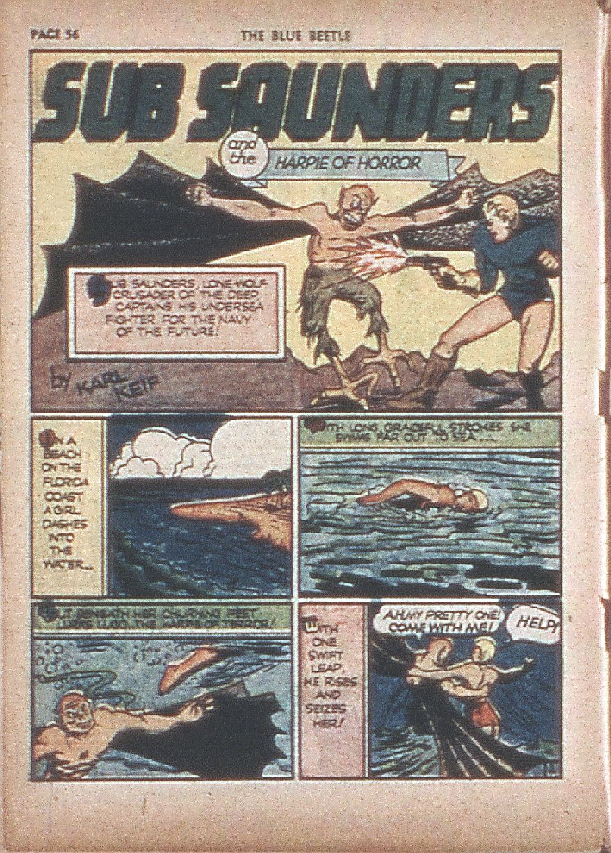 Read online The Blue Beetle comic -  Issue #6 - 57