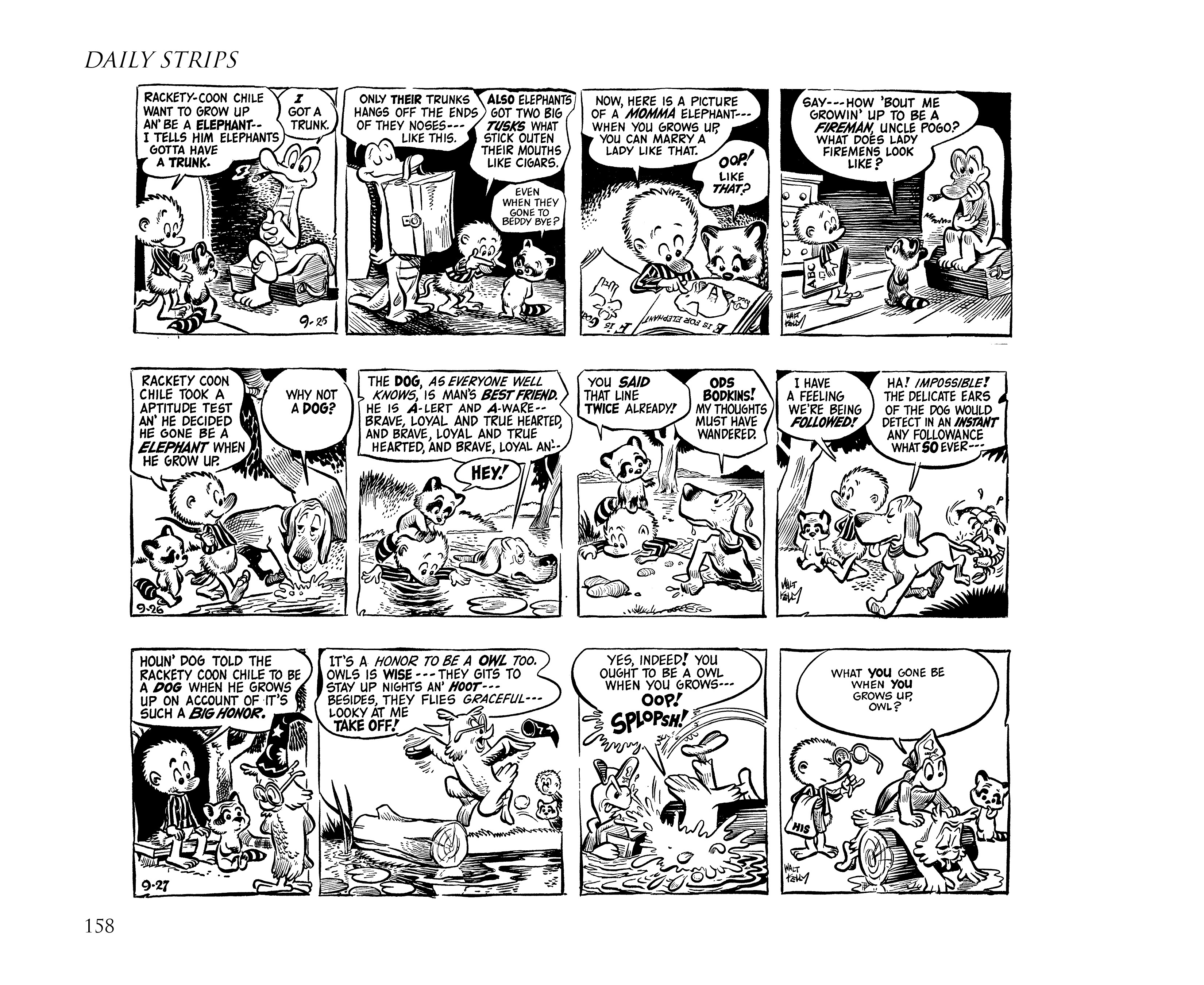 Read online Pogo by Walt Kelly: The Complete Syndicated Comic Strips comic -  Issue # TPB 1 (Part 2) - 76