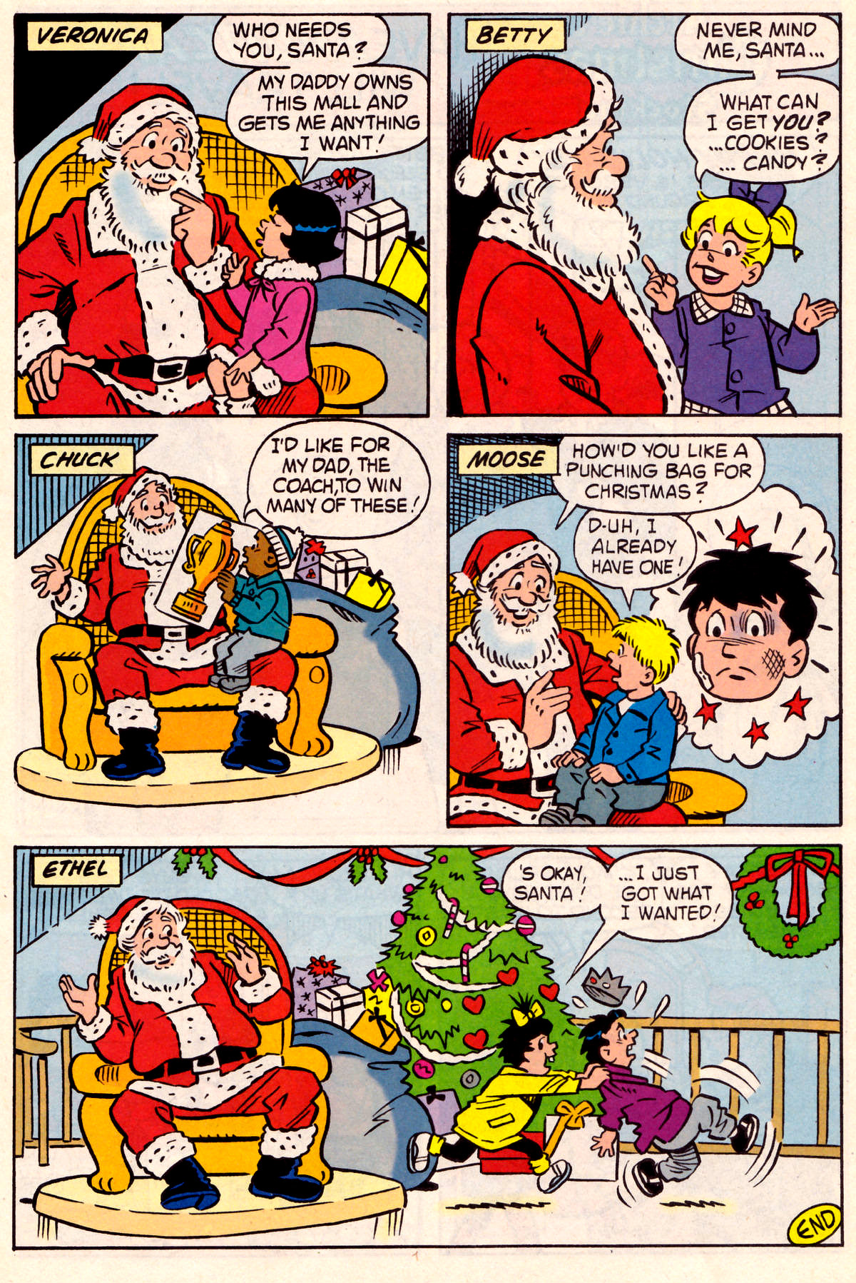 Read online Archie's Christmas Stocking comic -  Issue #5 - 9