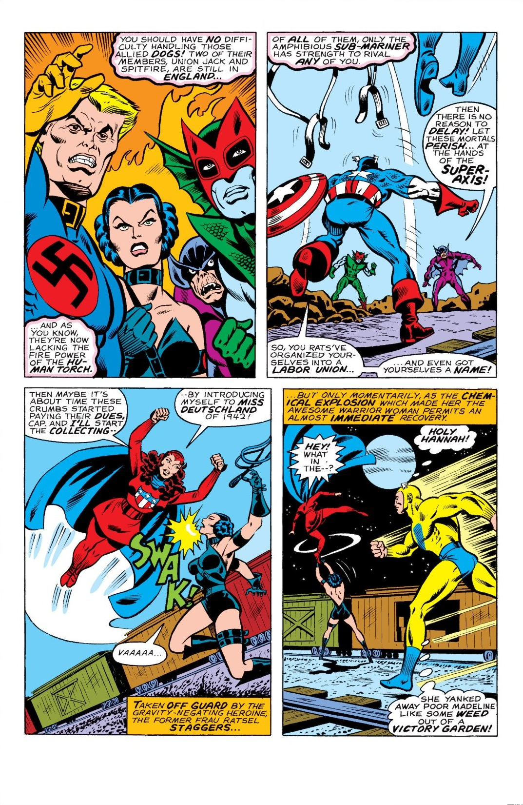 Read online The Invaders Classic comic -  Issue # TPB 2 (Part 4) - 22