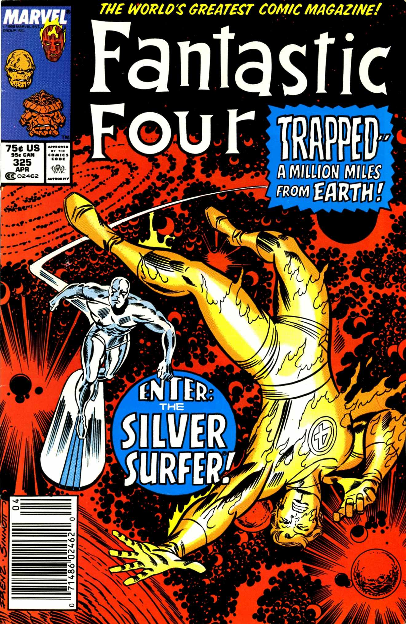 Read online Fantastic Four (1961) comic -  Issue #325 - 1