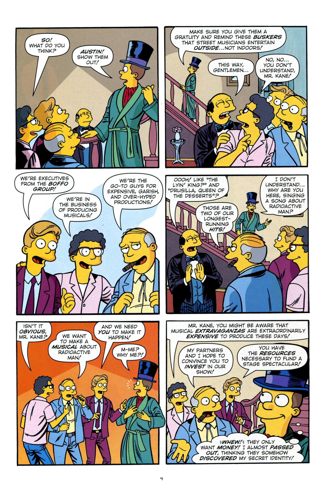 Read online Bongo Comics Presents Simpsons Super Spectacular comic -  Issue #14 - 6