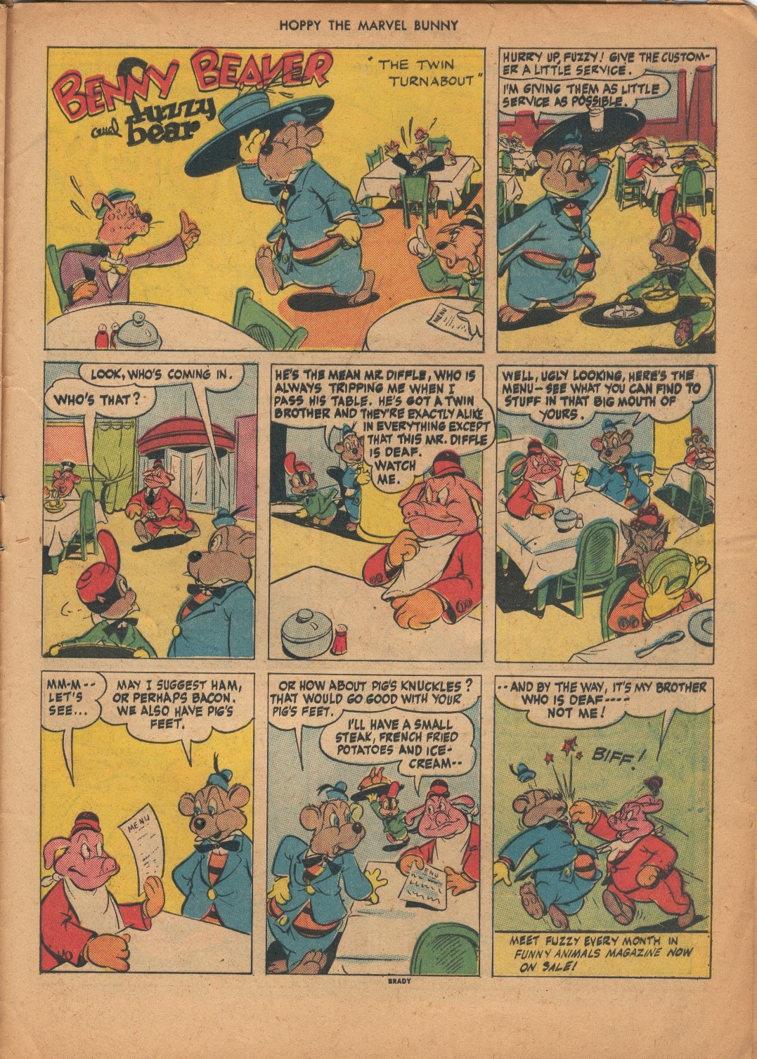 Read online Hoppy The Marvel Bunny comic -  Issue #1 - 27