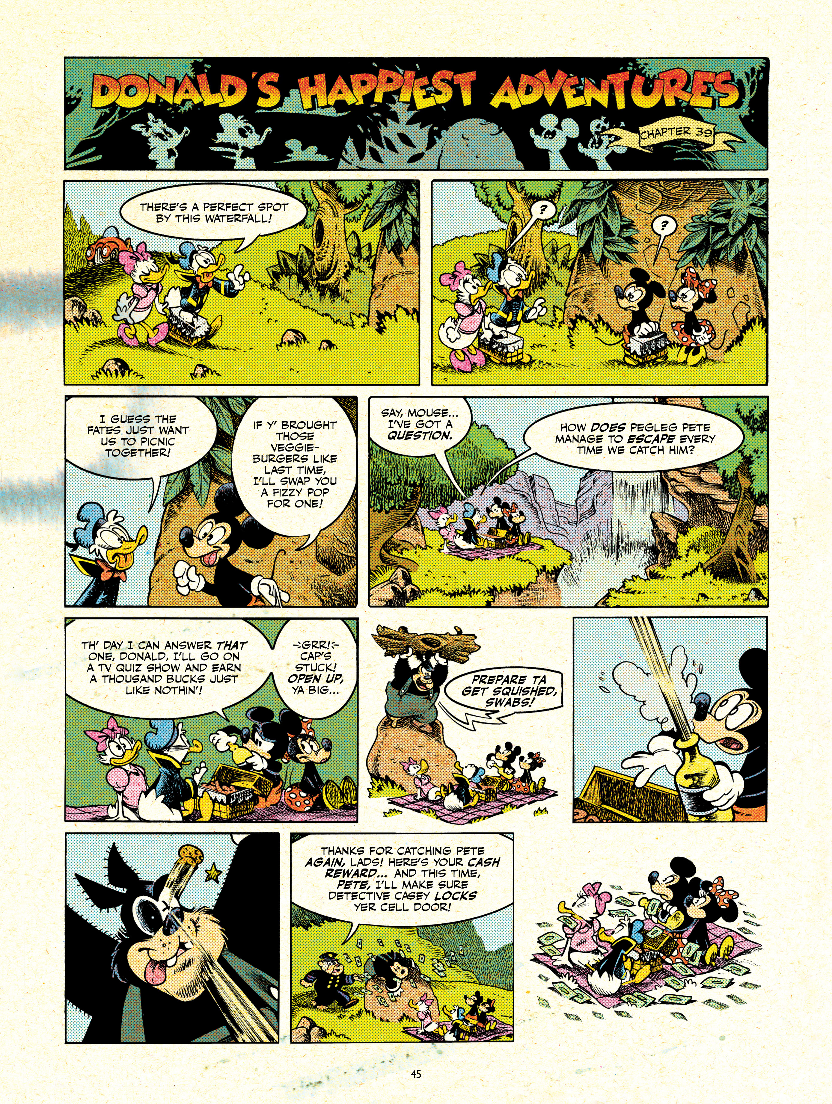 Read online Walt Disney's Donald Duck: Donald's Happiest Adventures comic -  Issue # Full - 45