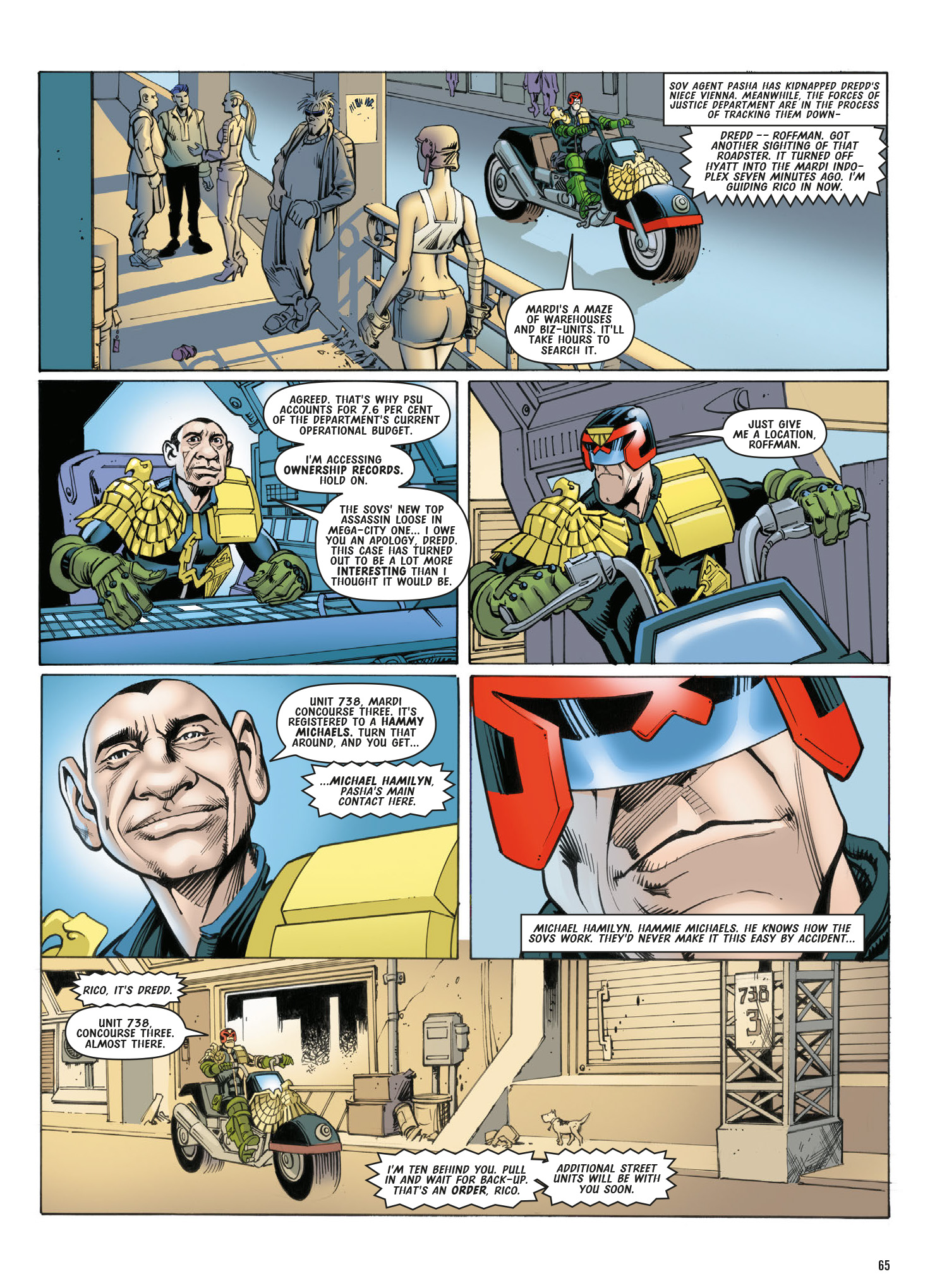 Read online Judge Dredd: The Complete Case Files comic -  Issue # TPB 41 (Part 1) - 67