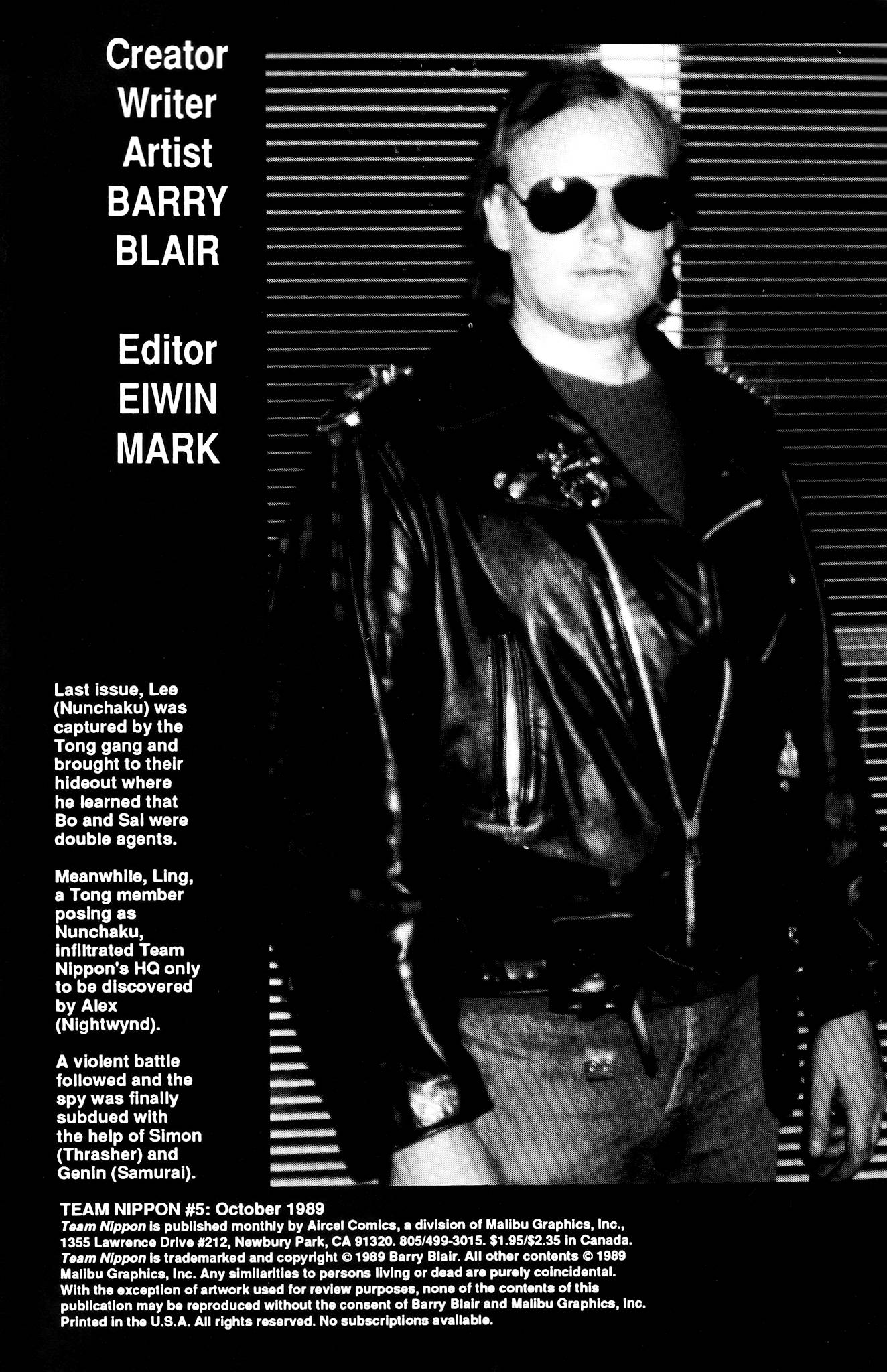 Read online Team Nippon comic -  Issue #5 - 2