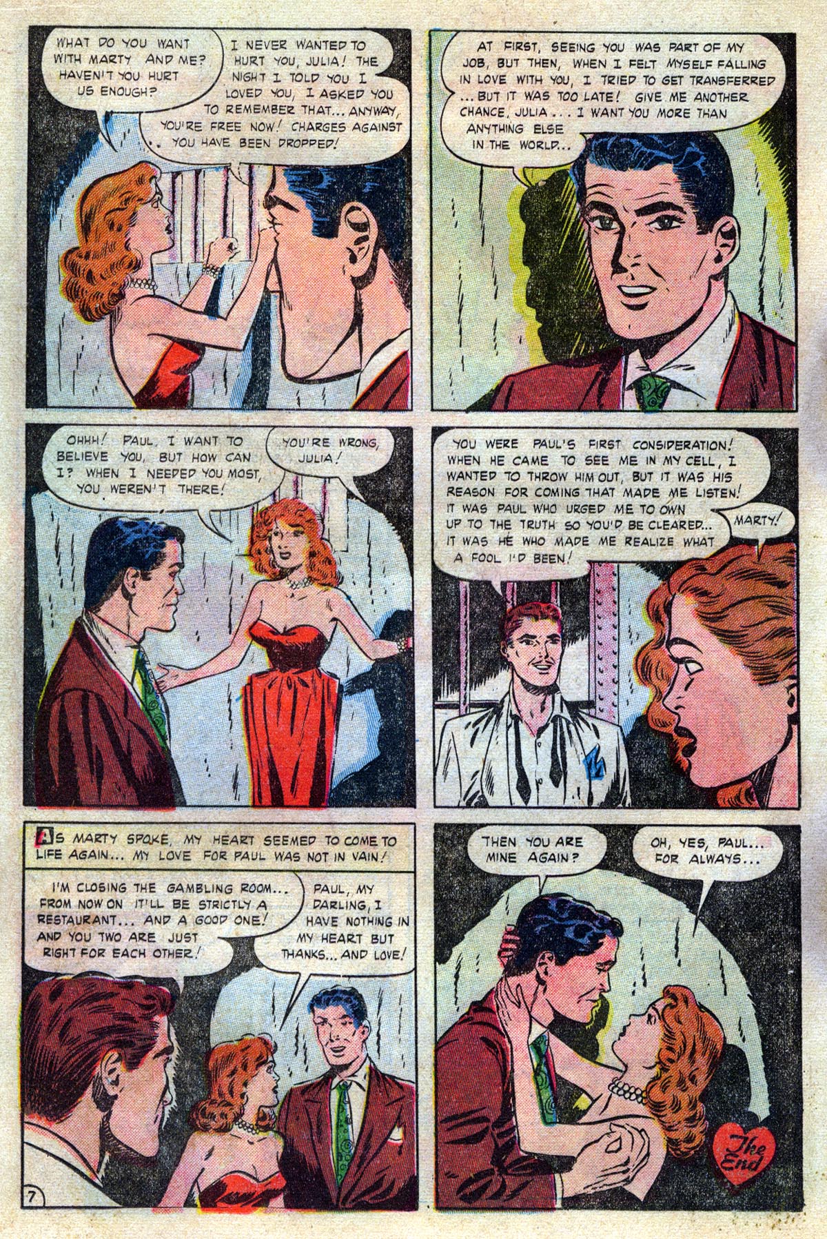 Read online Love Romances comic -  Issue #13 - 18