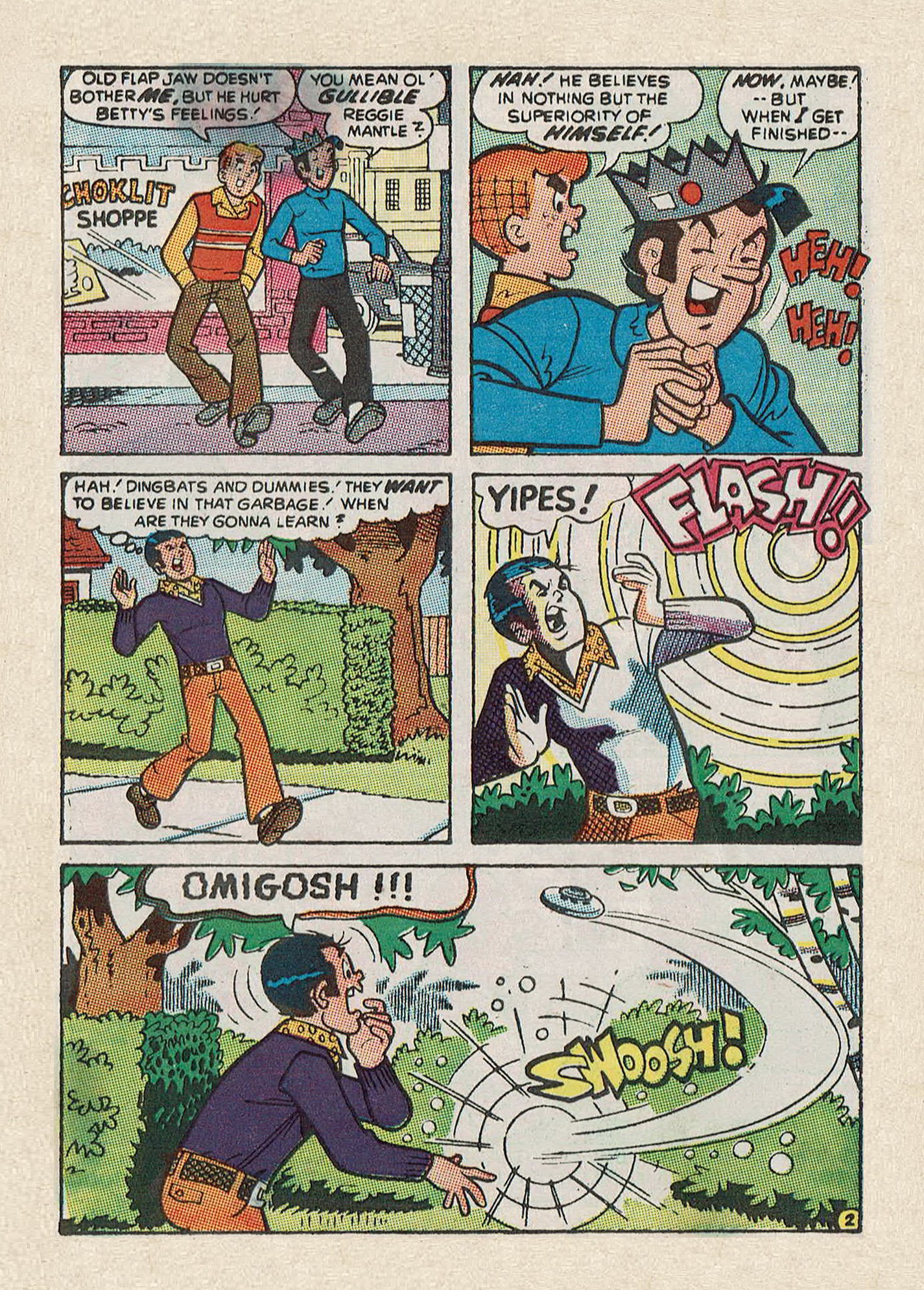 Read online Jughead Jones Comics Digest comic -  Issue #60 - 92