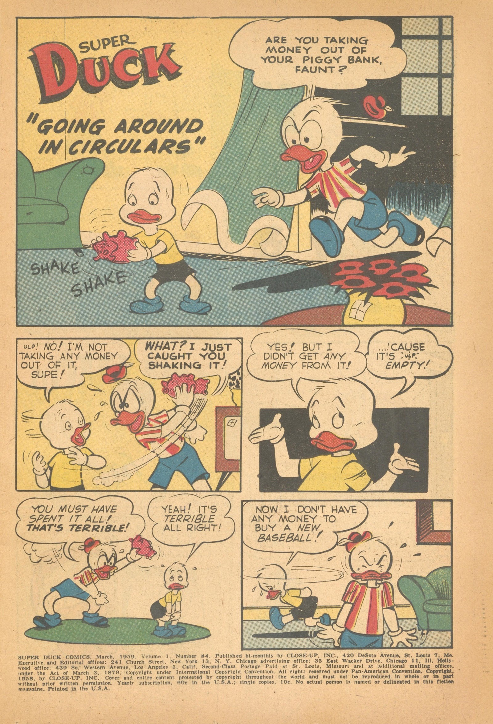 Read online Super Duck Comics comic -  Issue #84 - 3