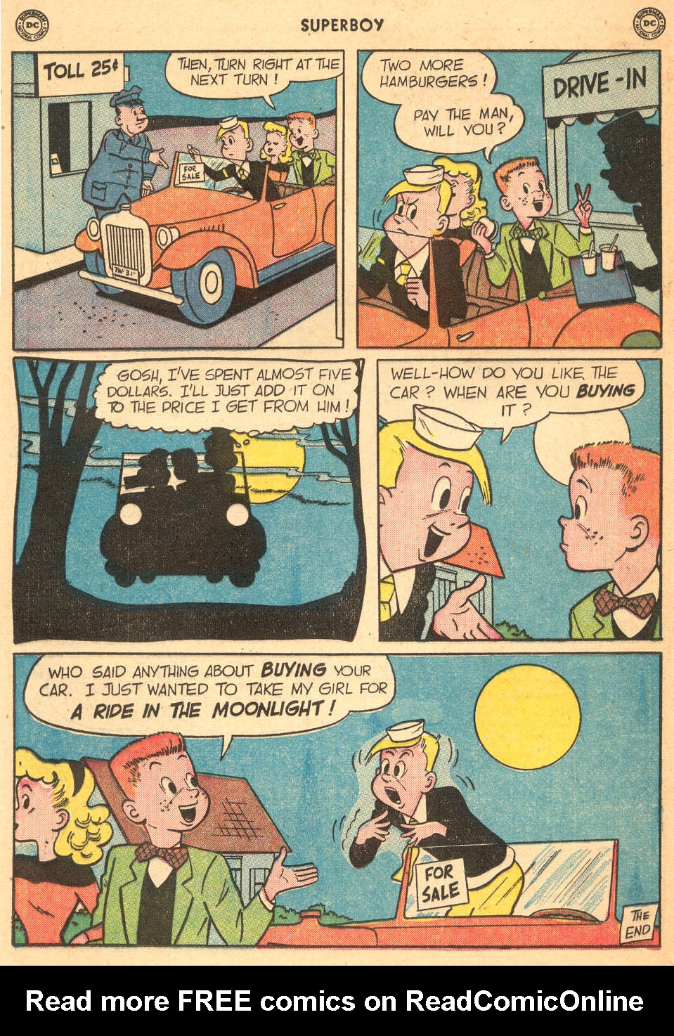 Read online Superboy (1949) comic -  Issue #5 - 27