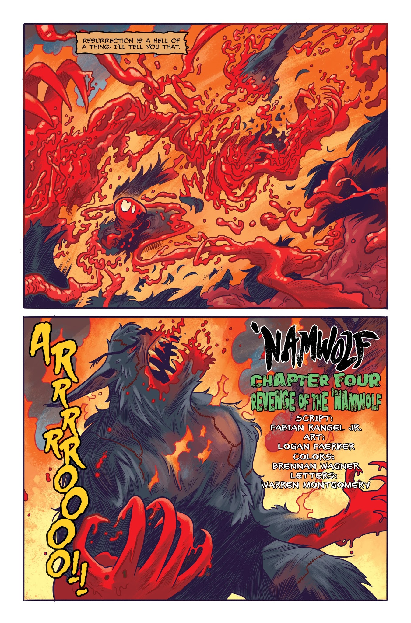 Read online 'Namwolf comic -  Issue #4 - 4