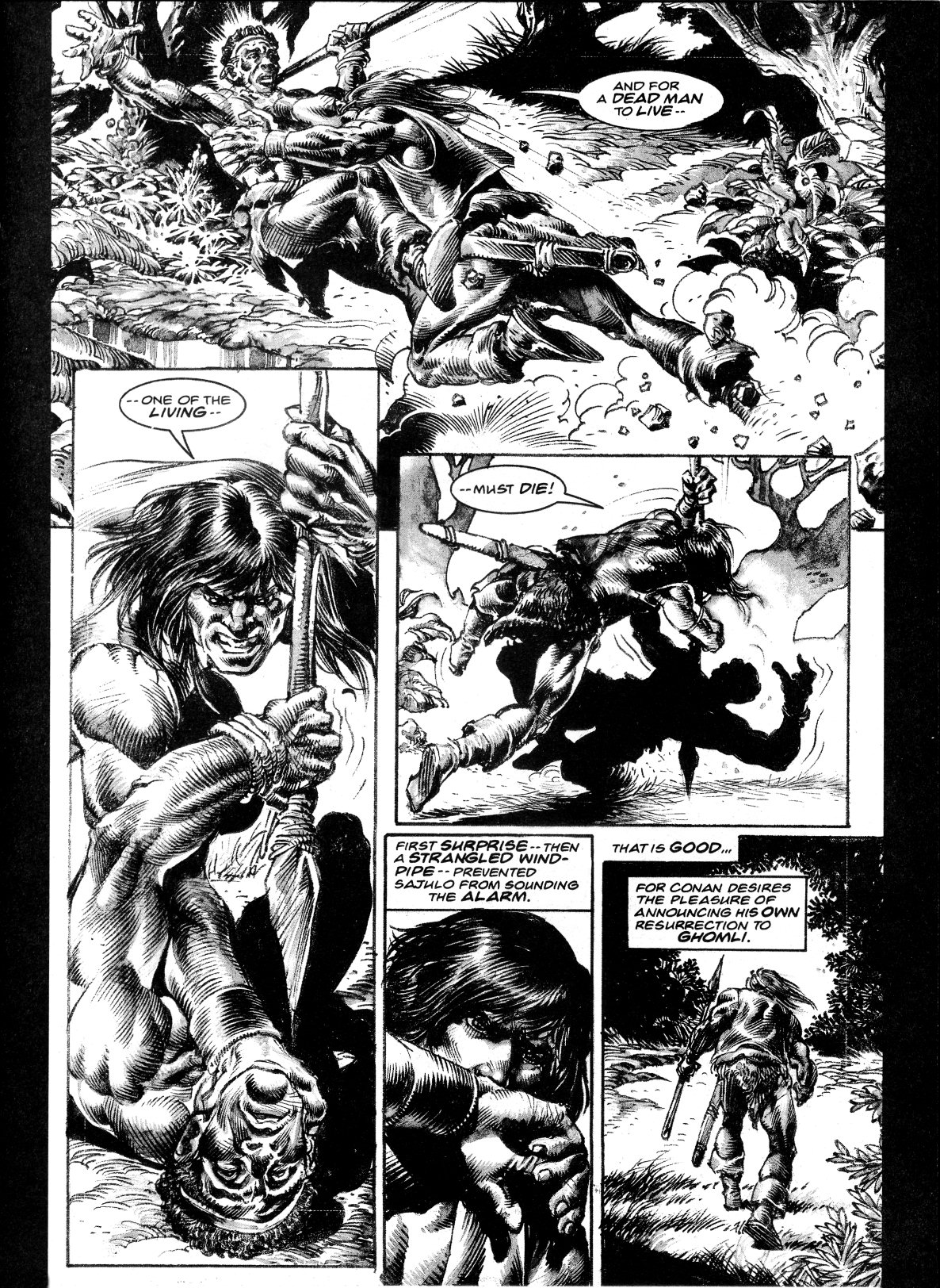 Read online Conan the Savage comic -  Issue #3 - 31