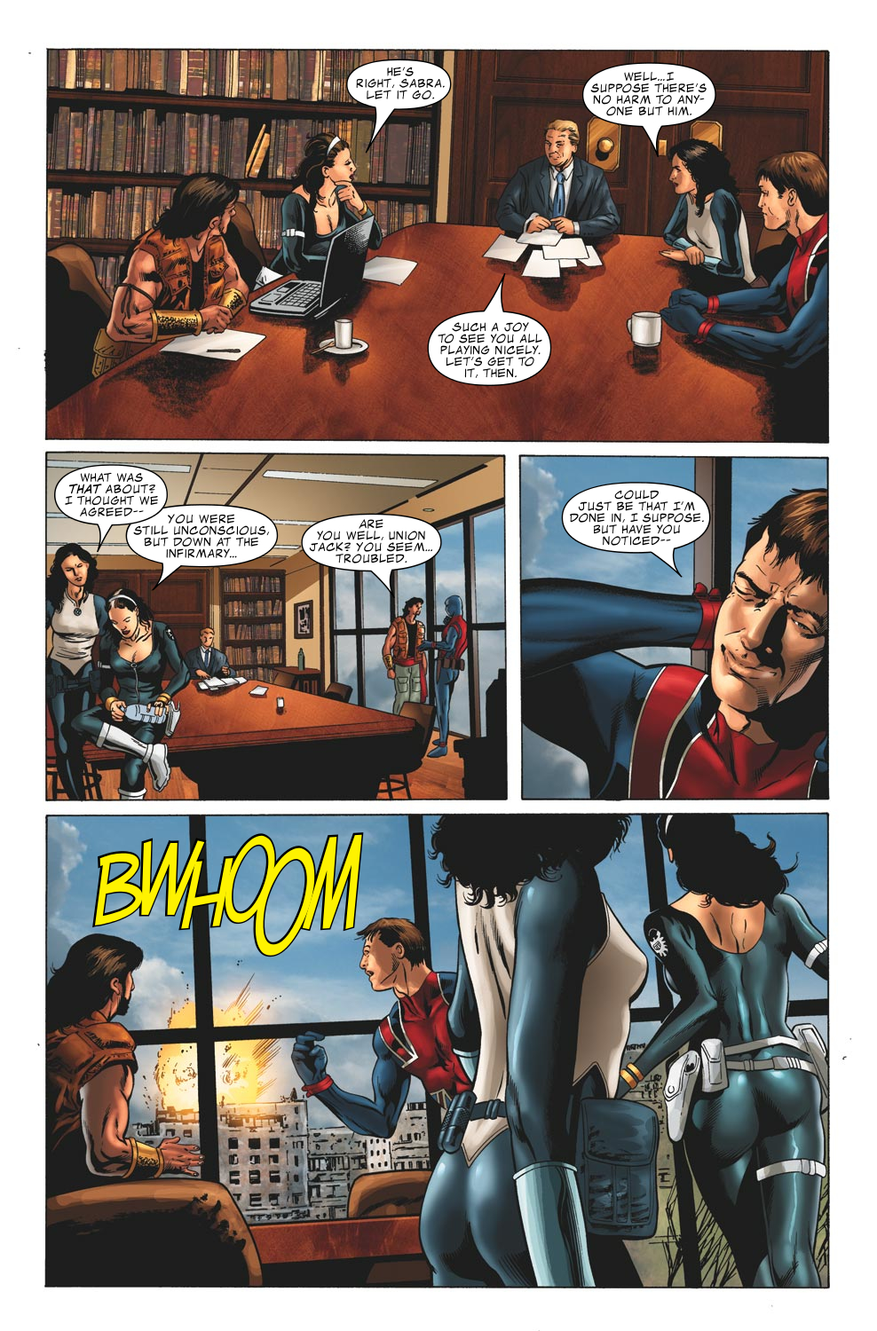 Read online Union Jack (2006) comic -  Issue #3 - 22