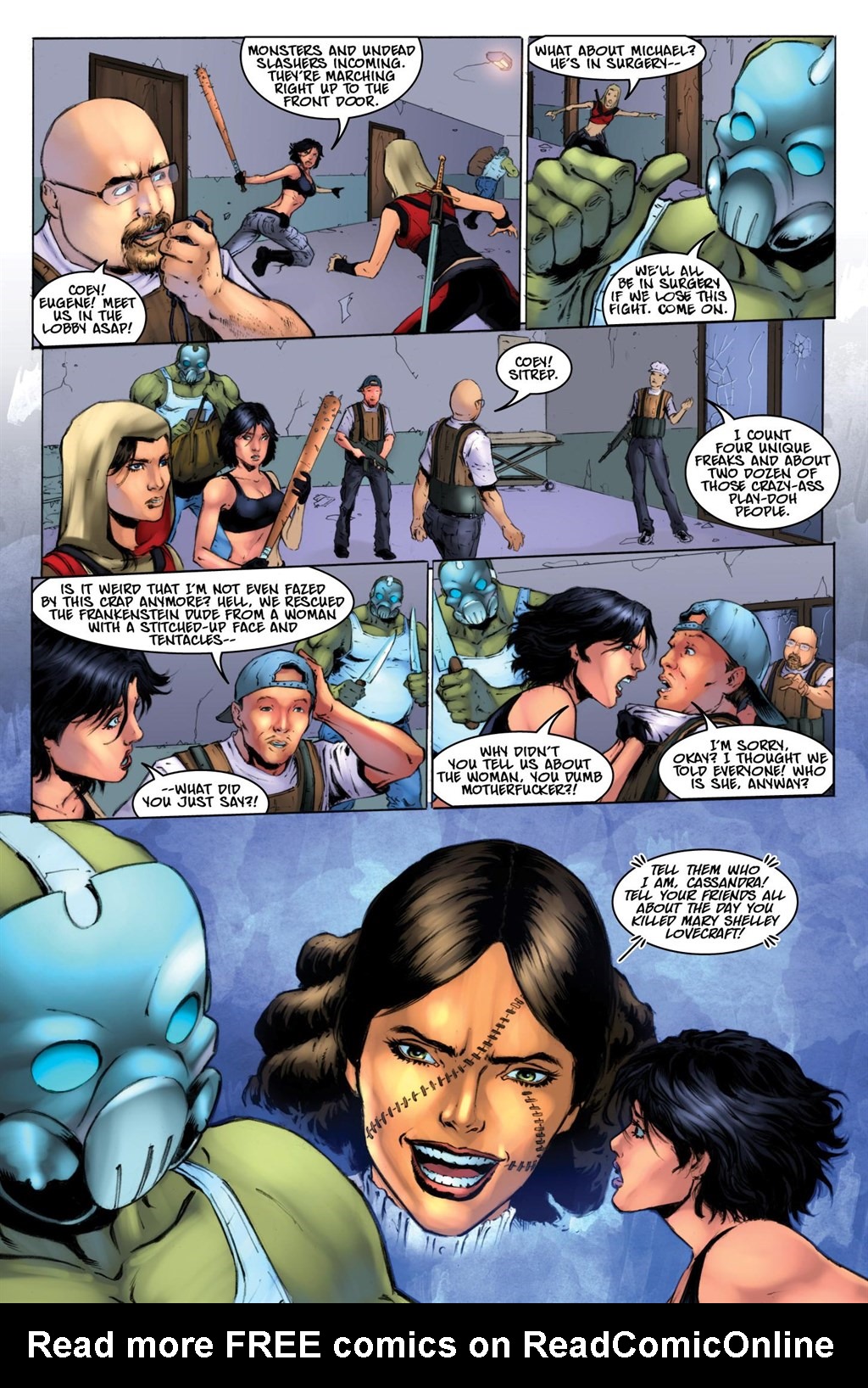 Read online Hack/Slash Omnibus: The Crossovers comic -  Issue # TPB (Part 1) - 81