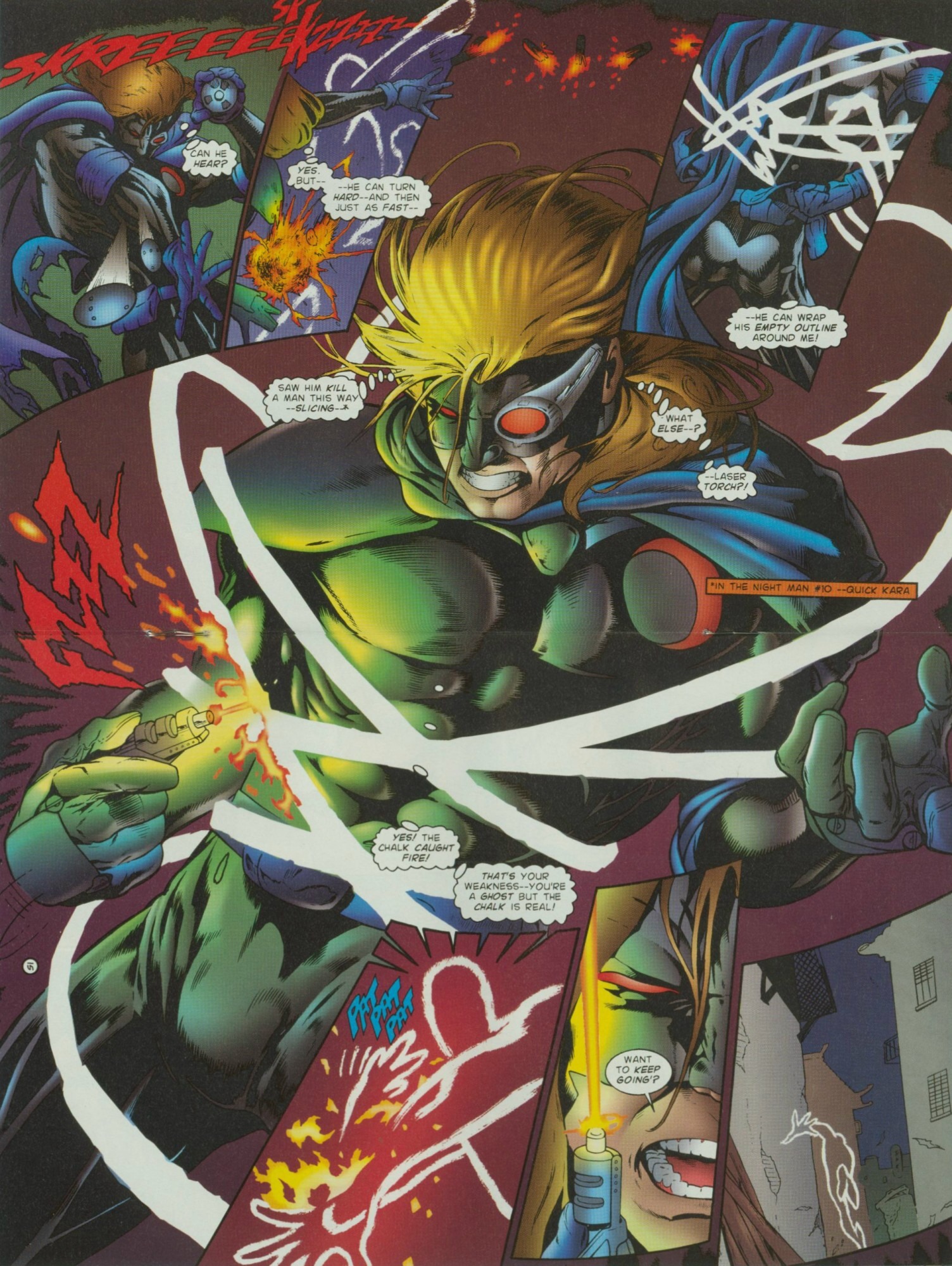 Read online The Night Man comic -  Issue #21 - 17