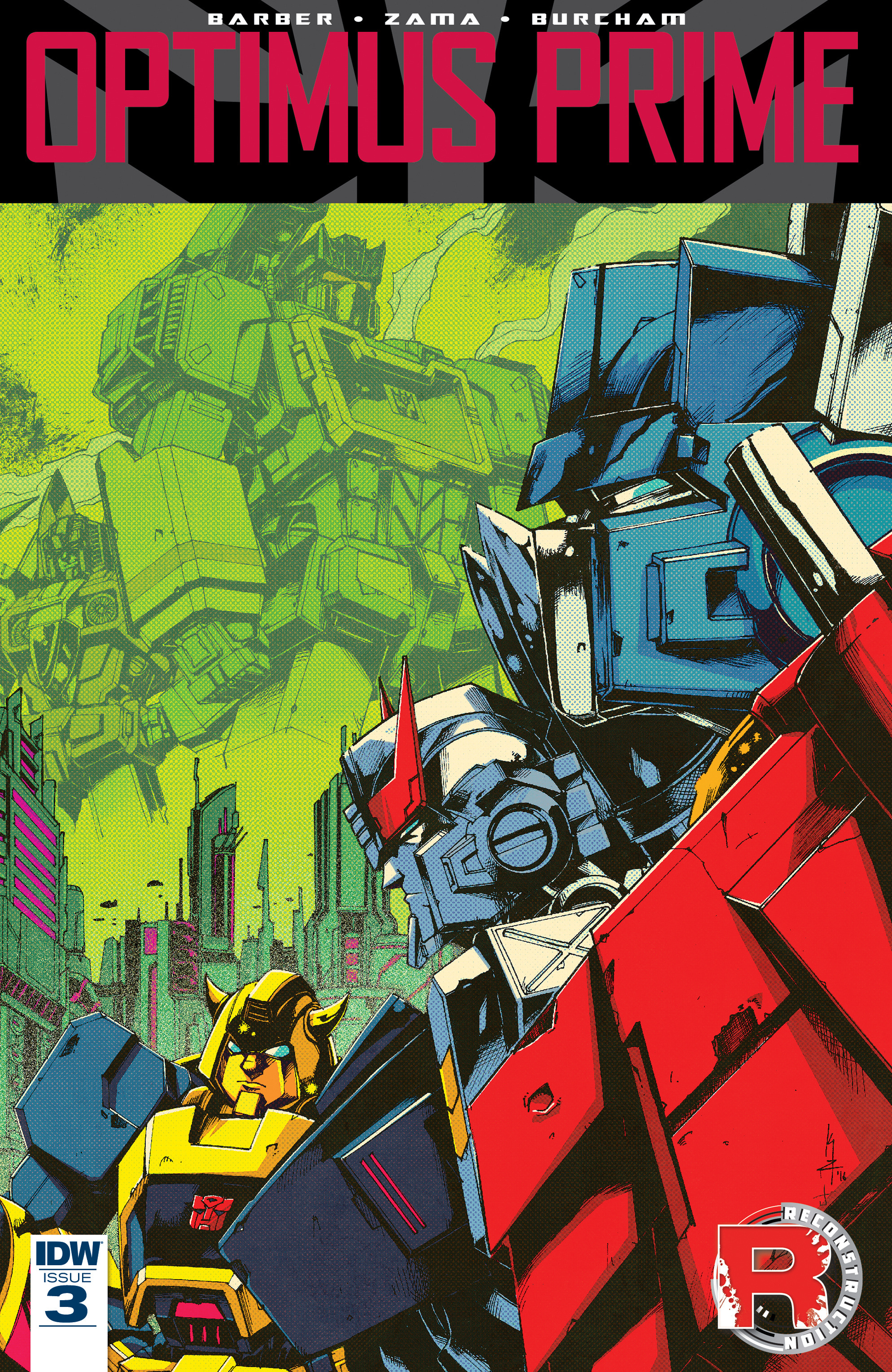 Read online Optimus Prime comic -  Issue #3 - 1